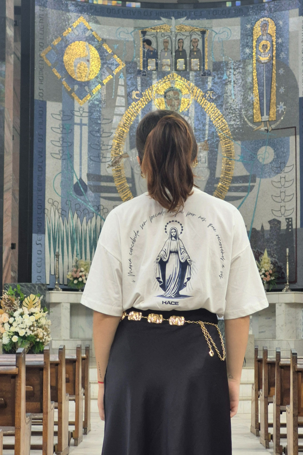 Camisa Oversized Nossa Senhora