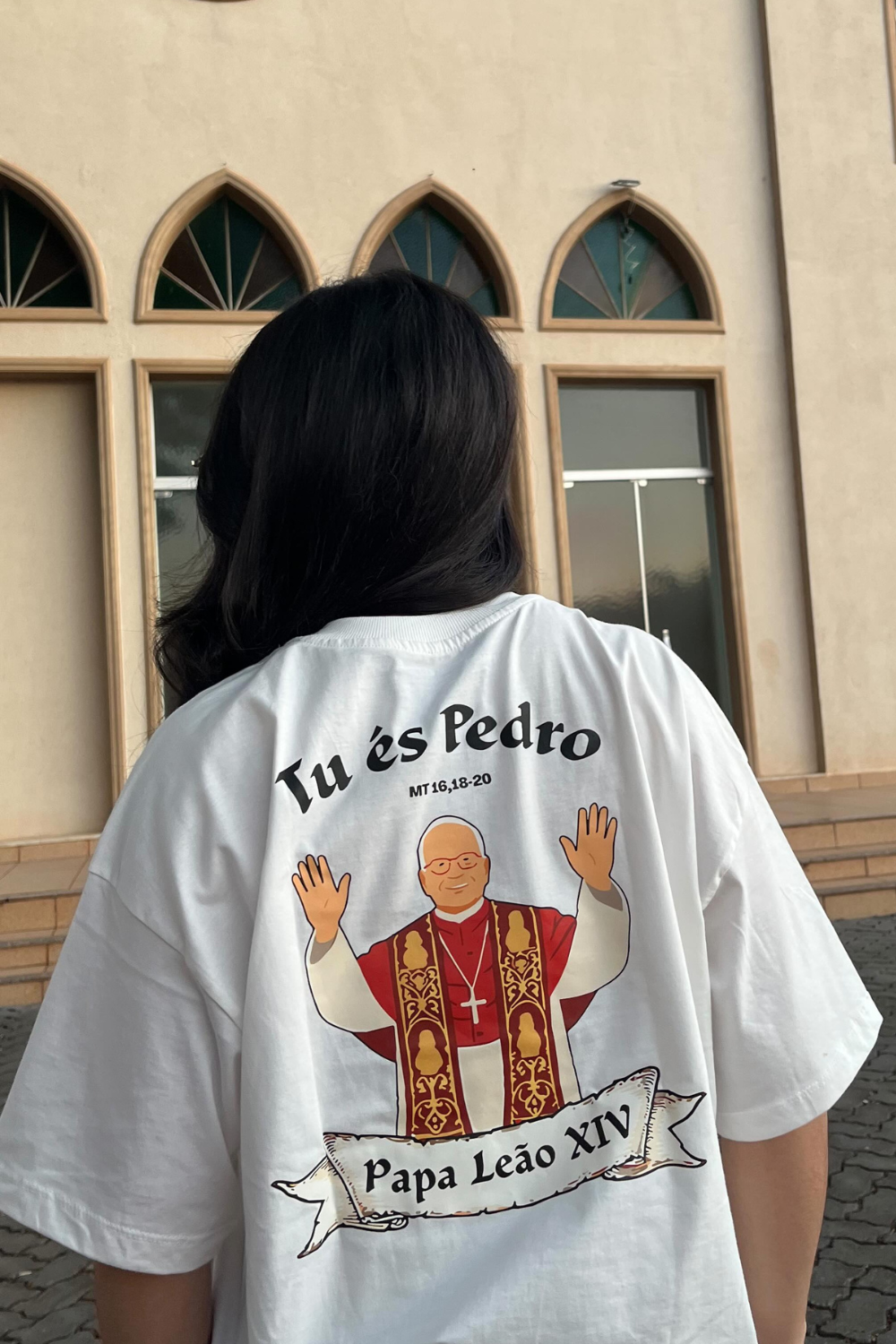 Camisa Oversized "Tu és Pedro"