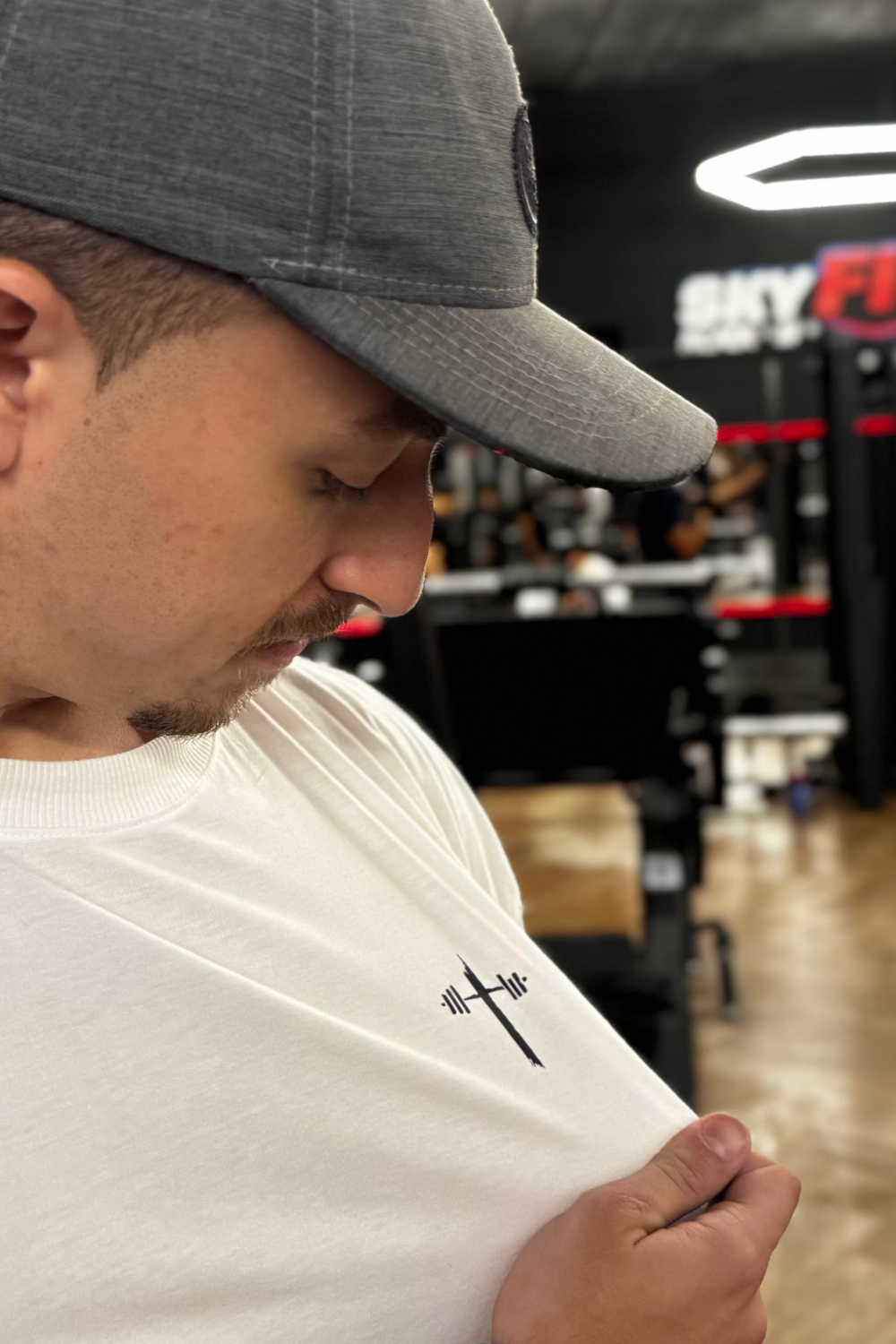 Camisa Oversized Deus é Minha Força