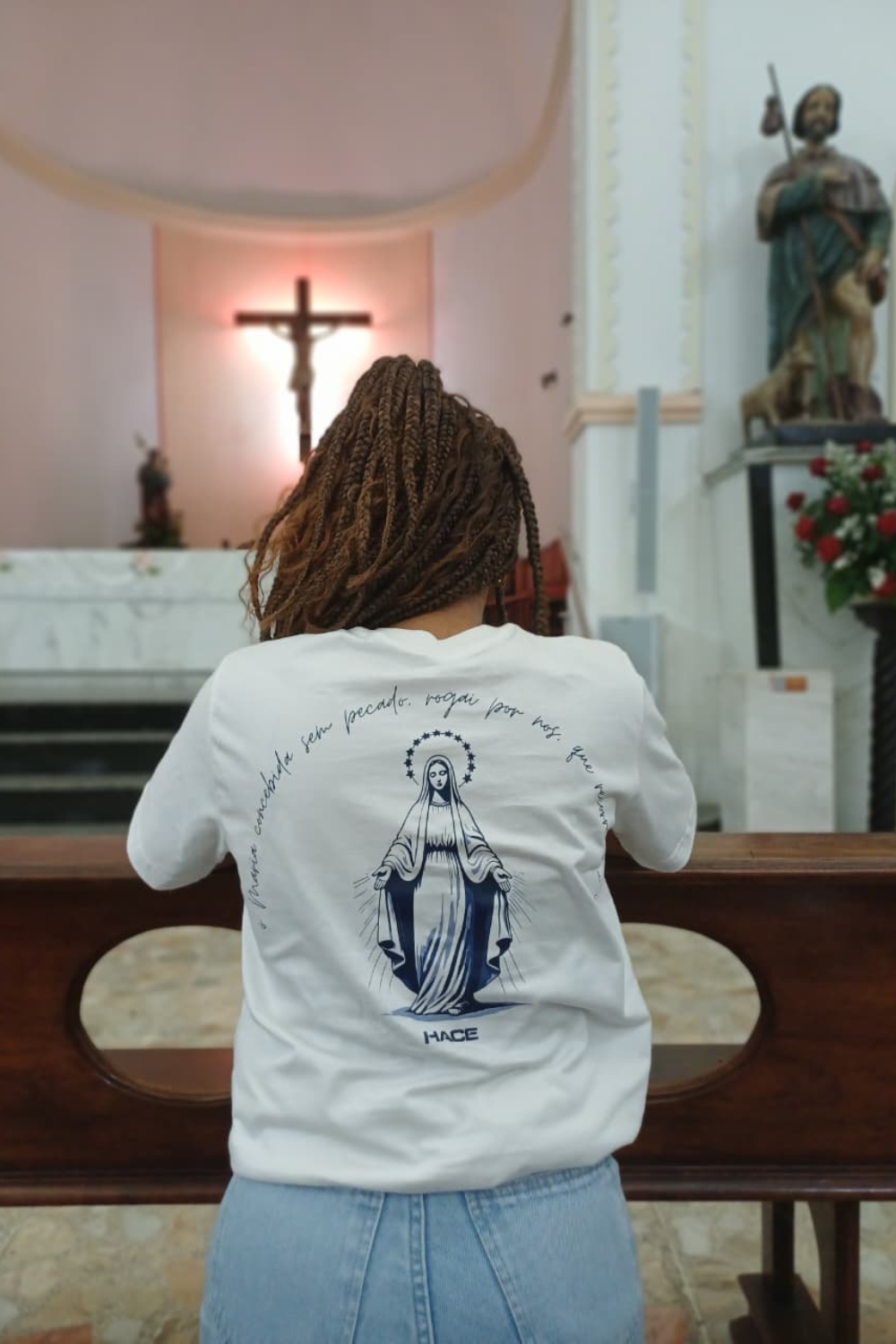 Camisa Oversized Nossa Senhora