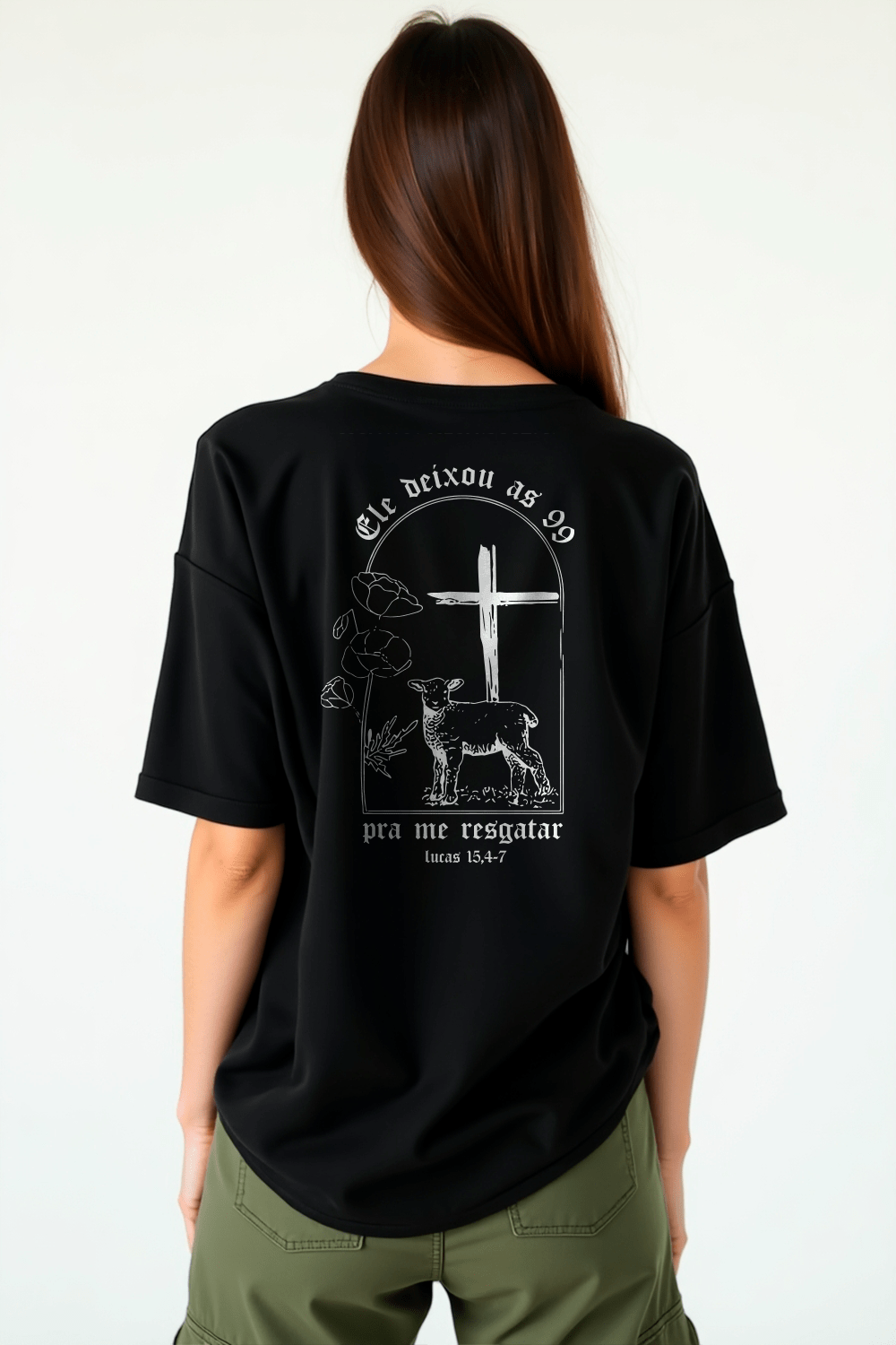 Camisa Oversized A Centésima - Hace | Moda Cristã