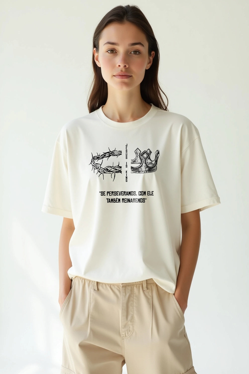 Camisa Básica Da Cruz a Coroa