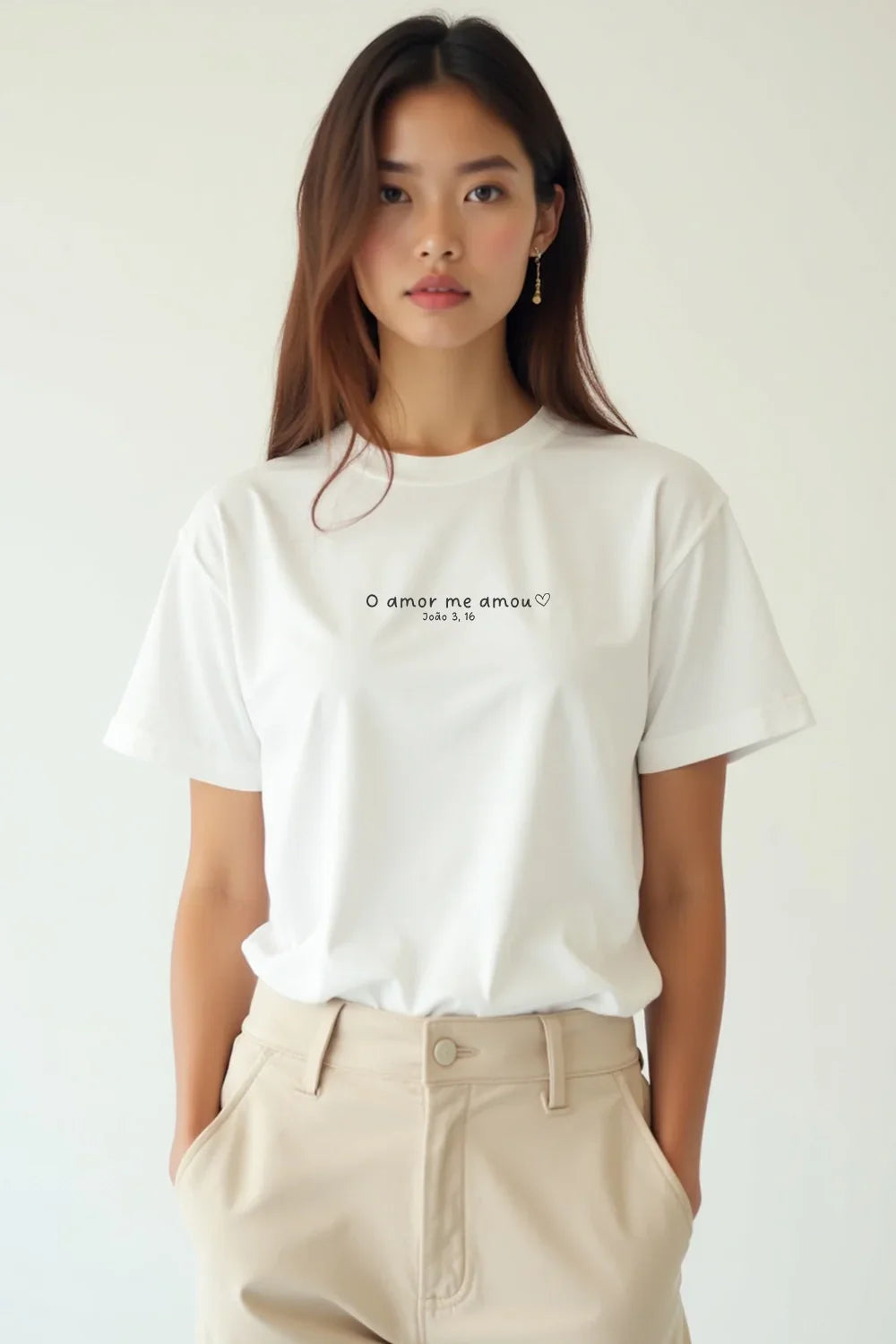 Camisa Básica O Amor me Amou