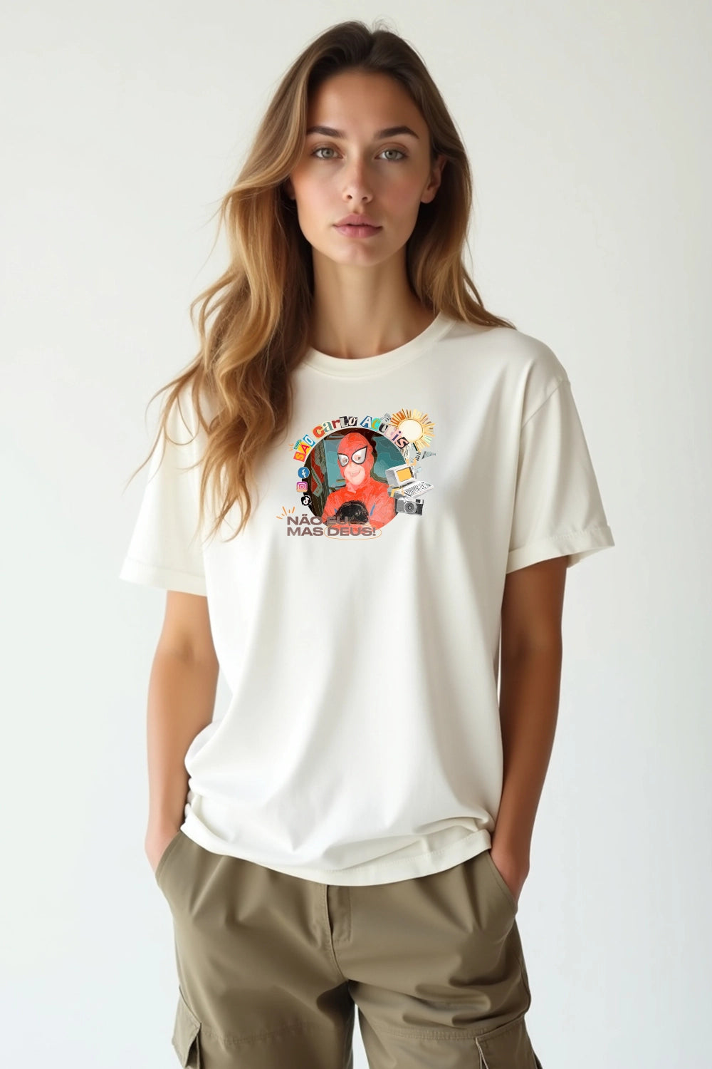 Camisa Básica São Carlo Acutis