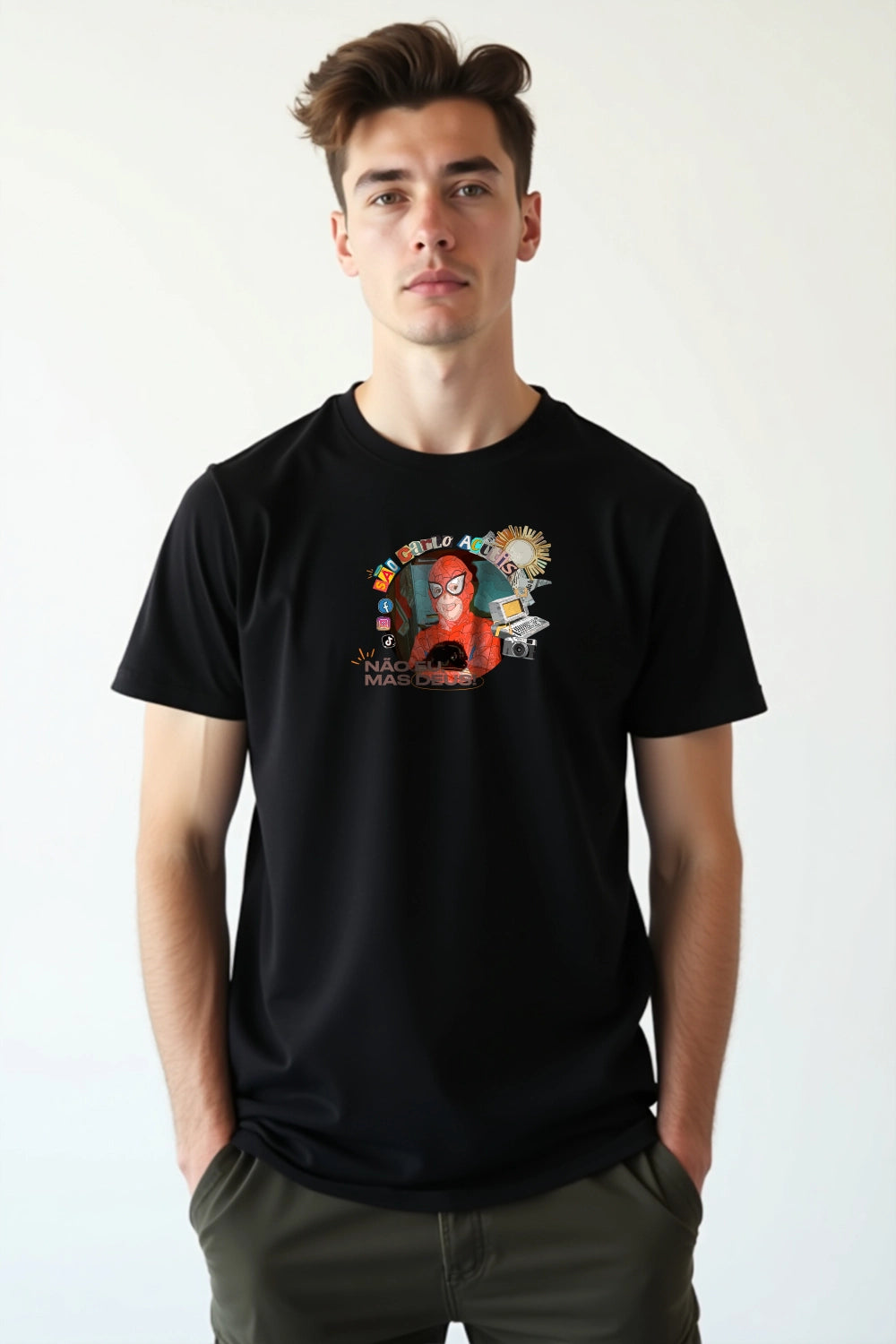 Camisa Básica São Carlo Acutis