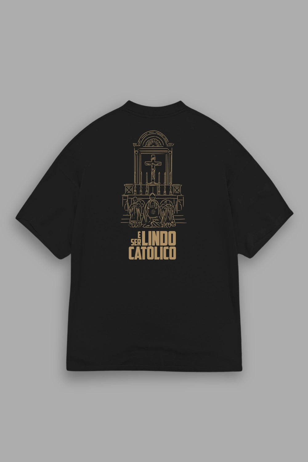 Camisa Oversized É Lindo ser Católico #3