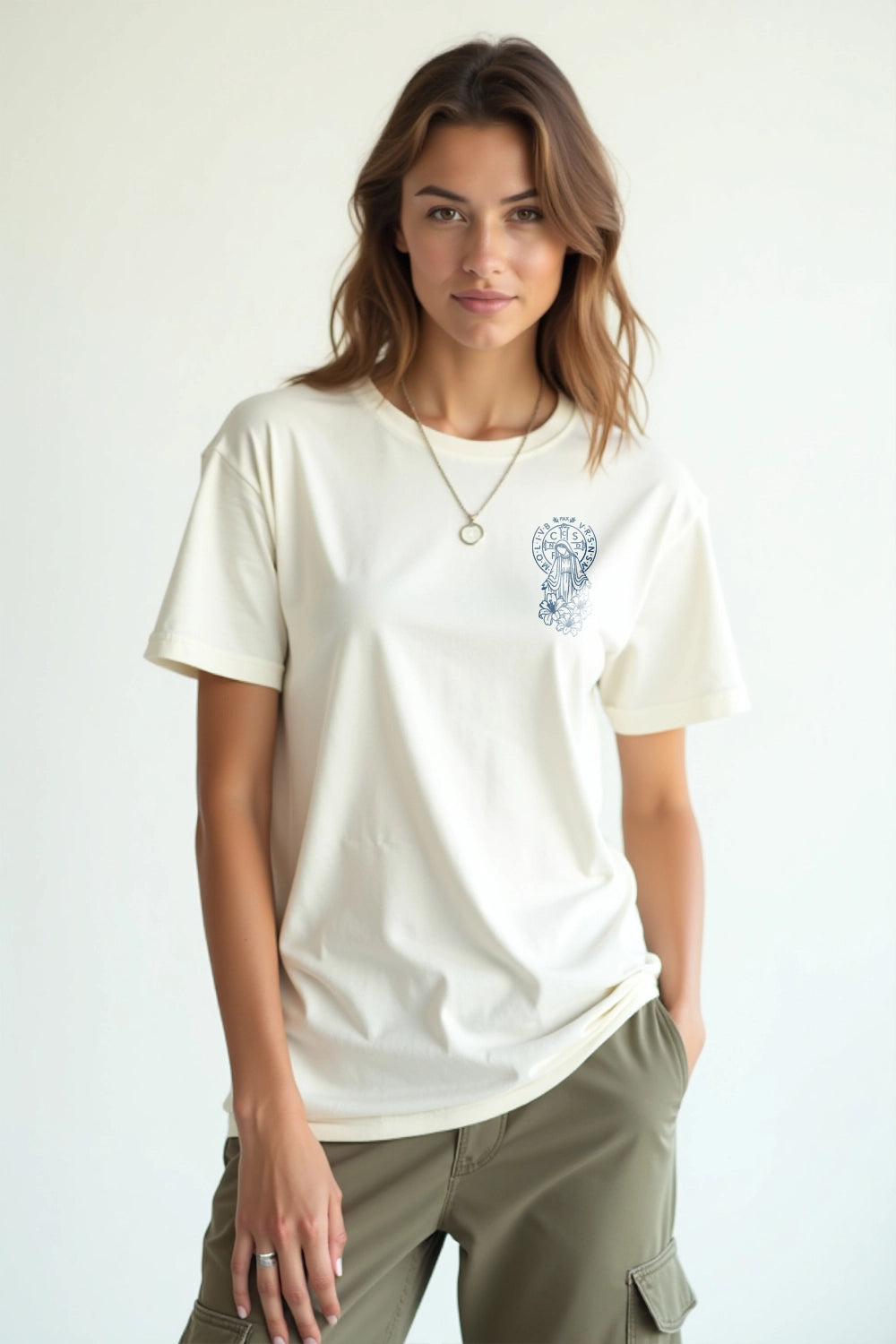 Camisa Básica Manto e Cruz