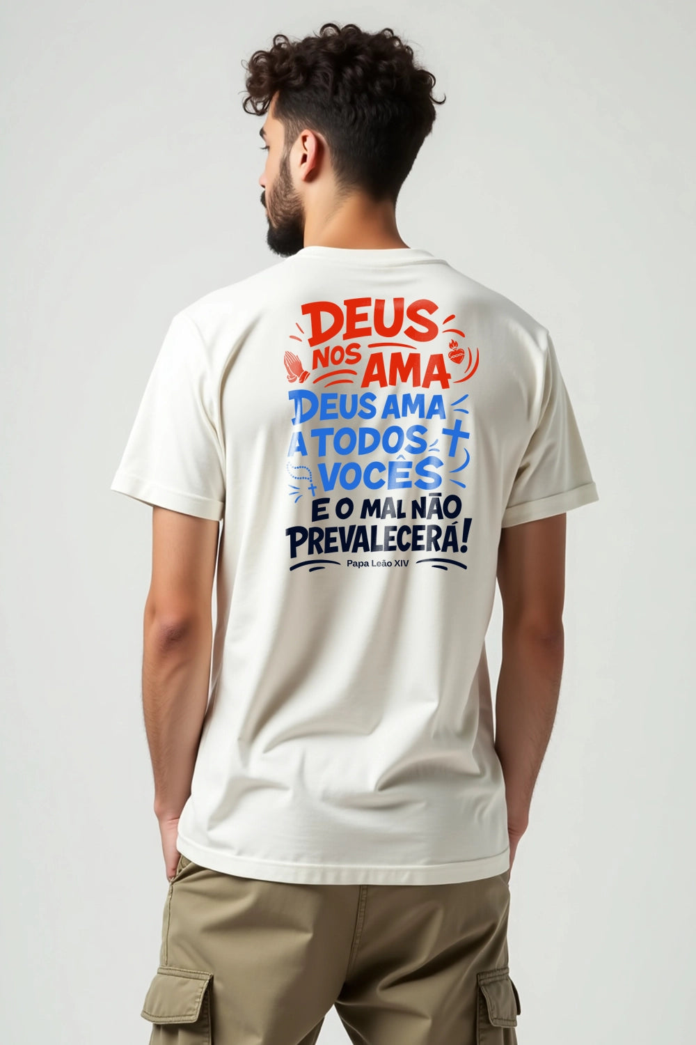 Camisa Básica Papa Leão