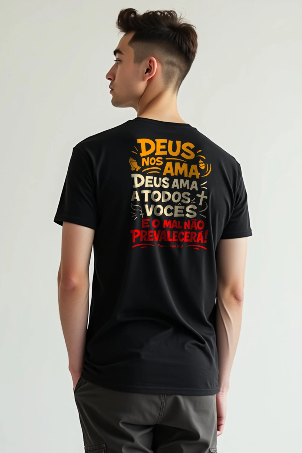 Camisa Básica Papa Leão