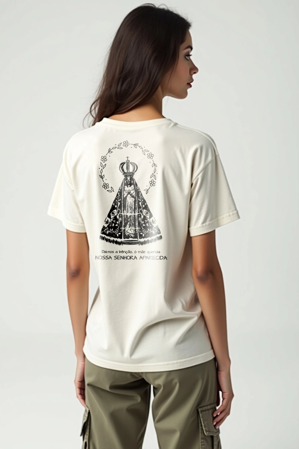 Camisa Básica Nossa Senhora Aparecida 25.6