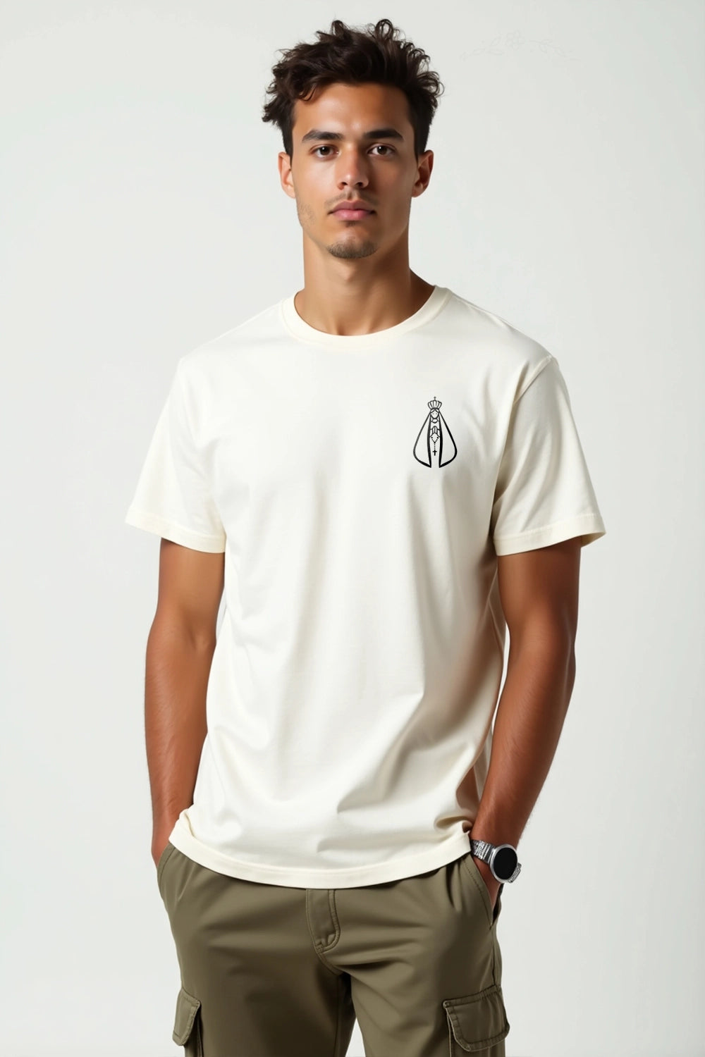 Camisa Básica Nossa Senhora Aparecida 25.6