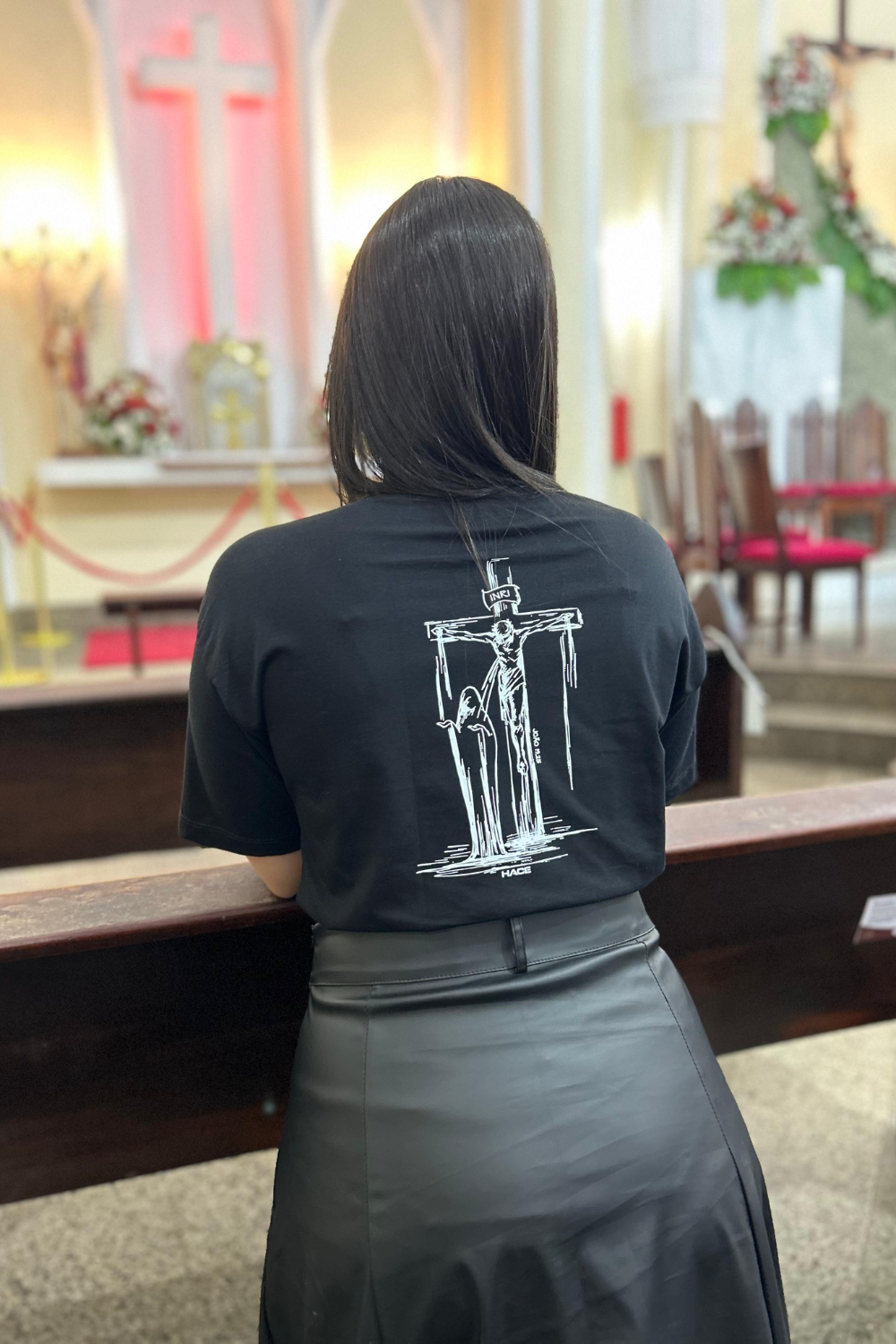 Camisa Oversized Crucificação