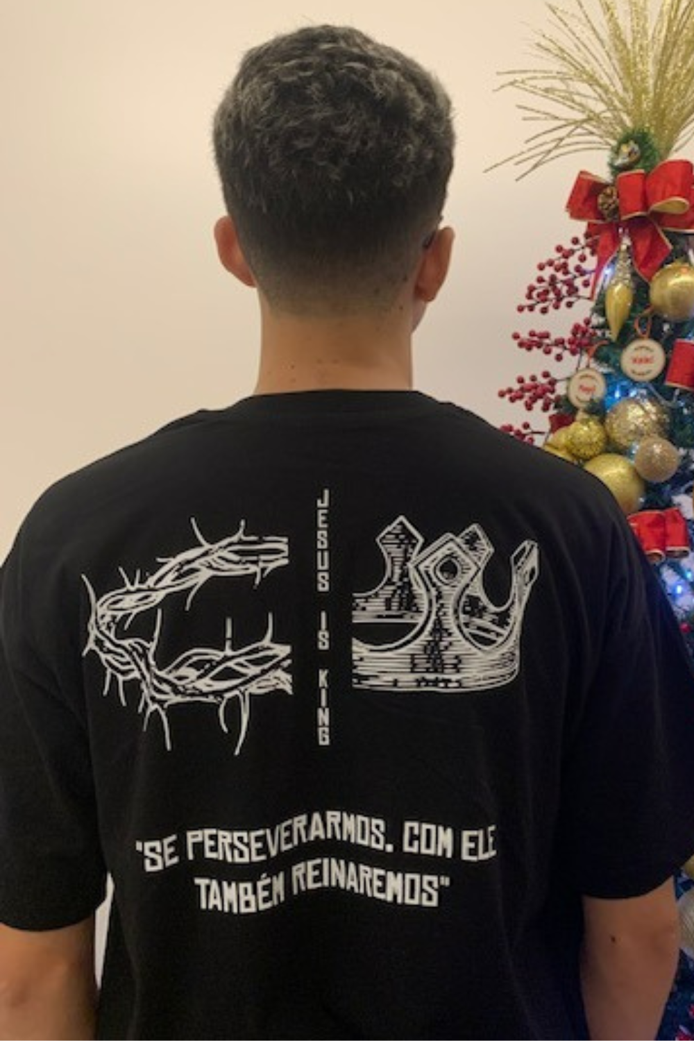Camisa Oversized Da Cruz à Coroa 25.6