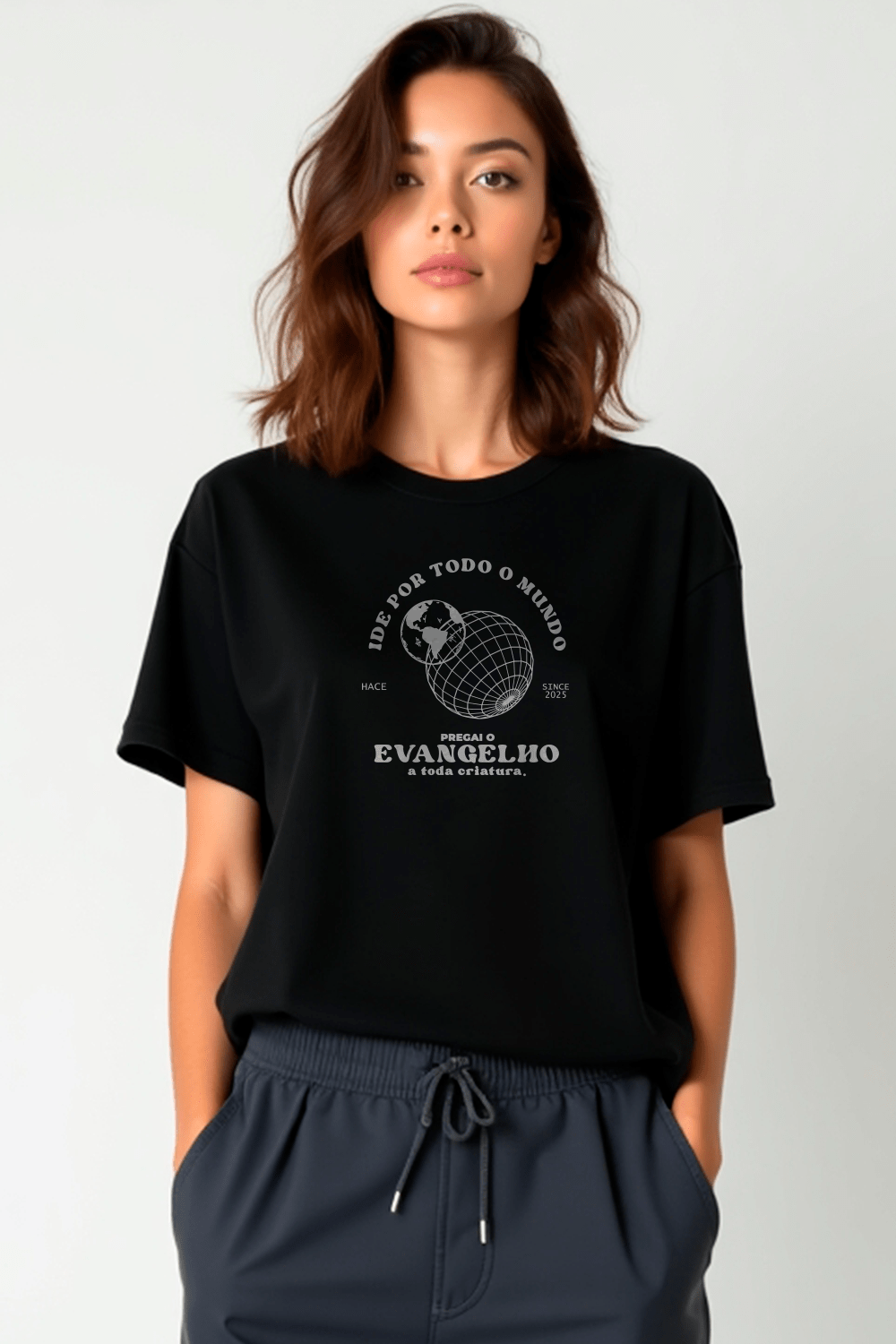 Camisa Básica "Ide" - Hace | Moda Cristã