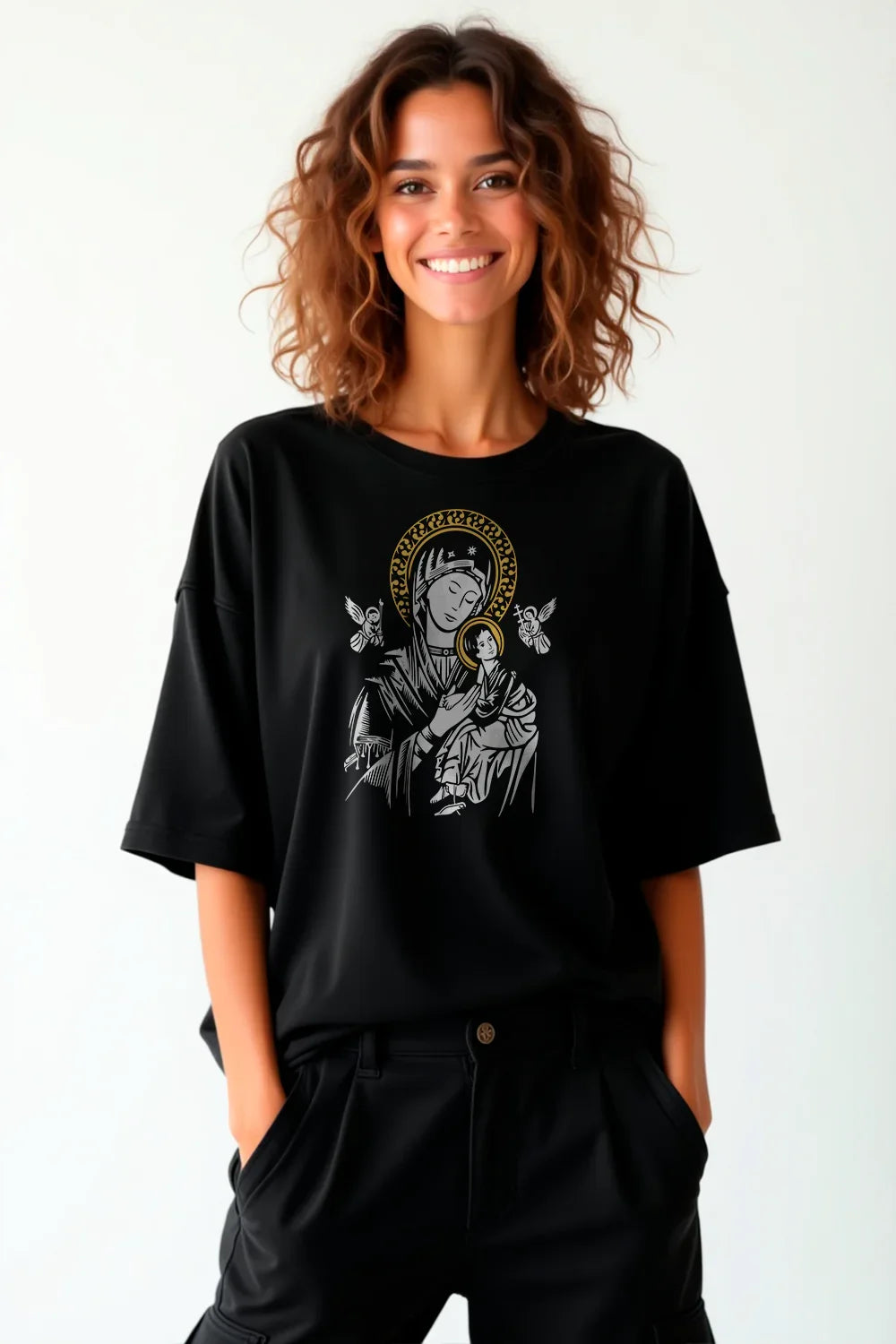 Camisa Oversized Perpetuo Socorro