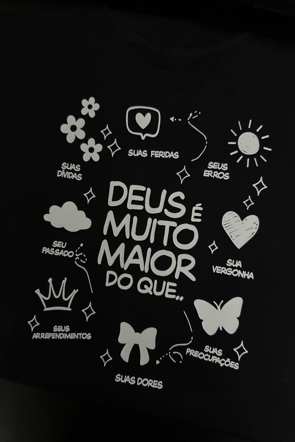 Camisa Oversized Deus é Maior