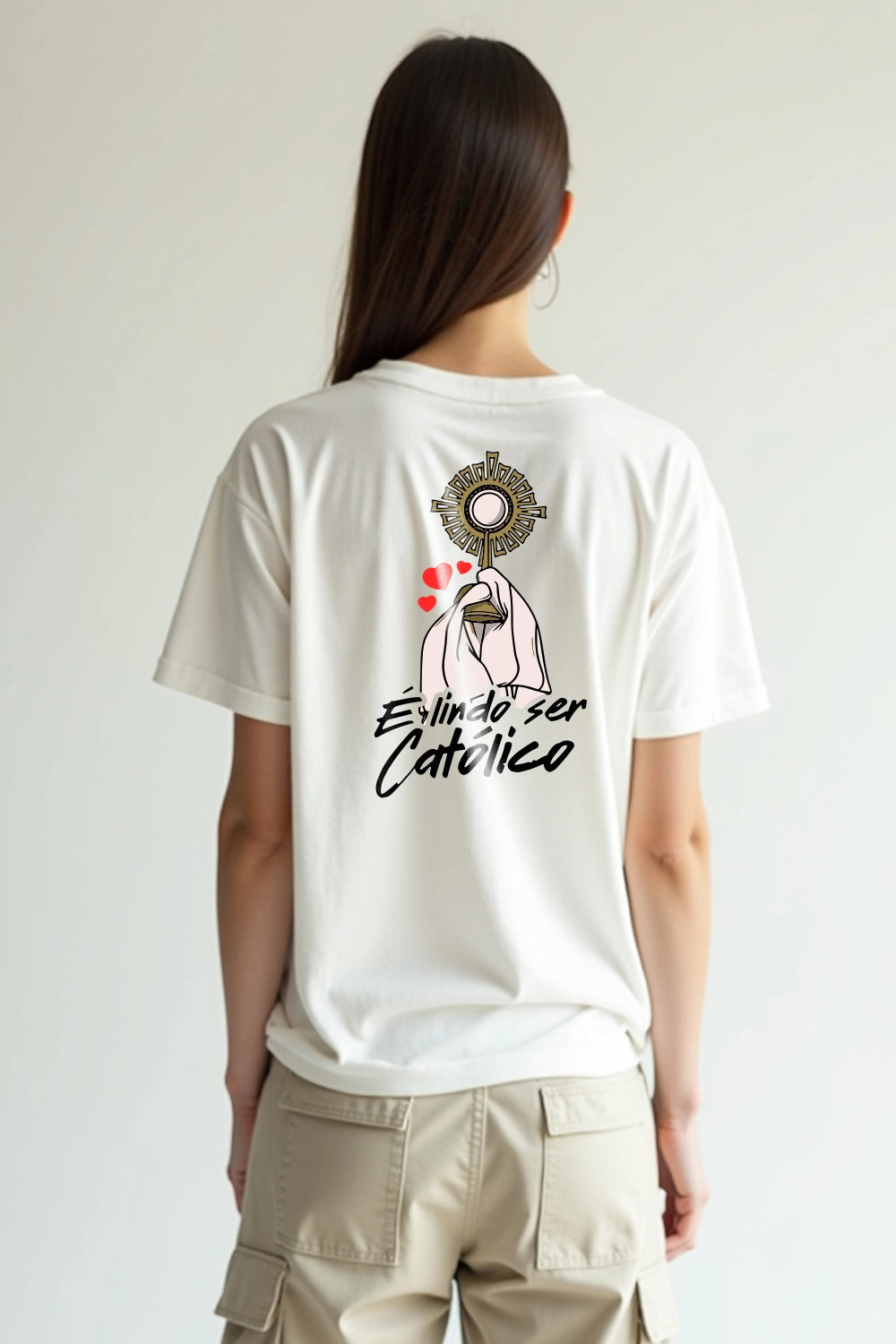 Camisa Básica É Lindo Ser Católico