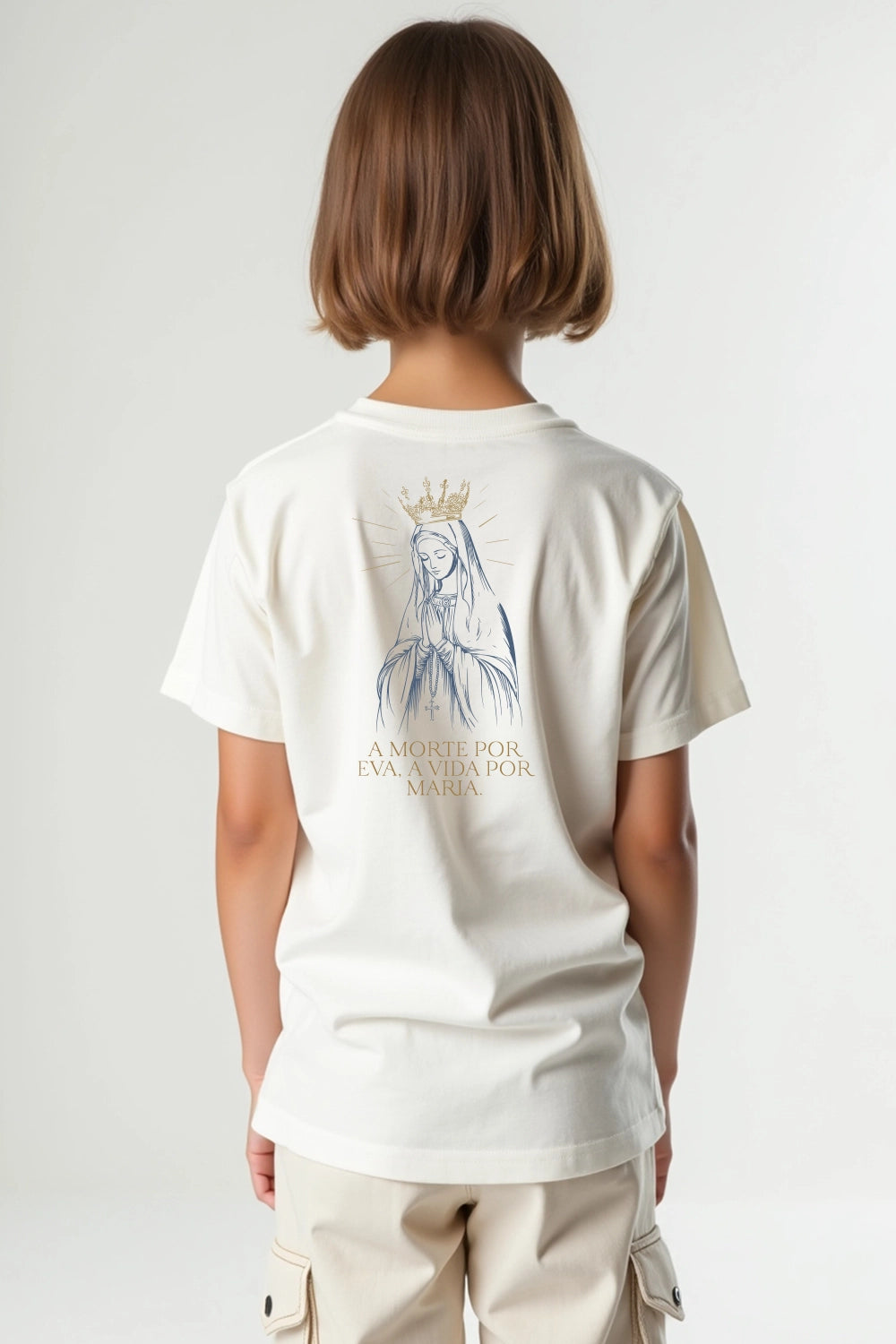 Camisa Infantil Nsa de Fátima 25.6