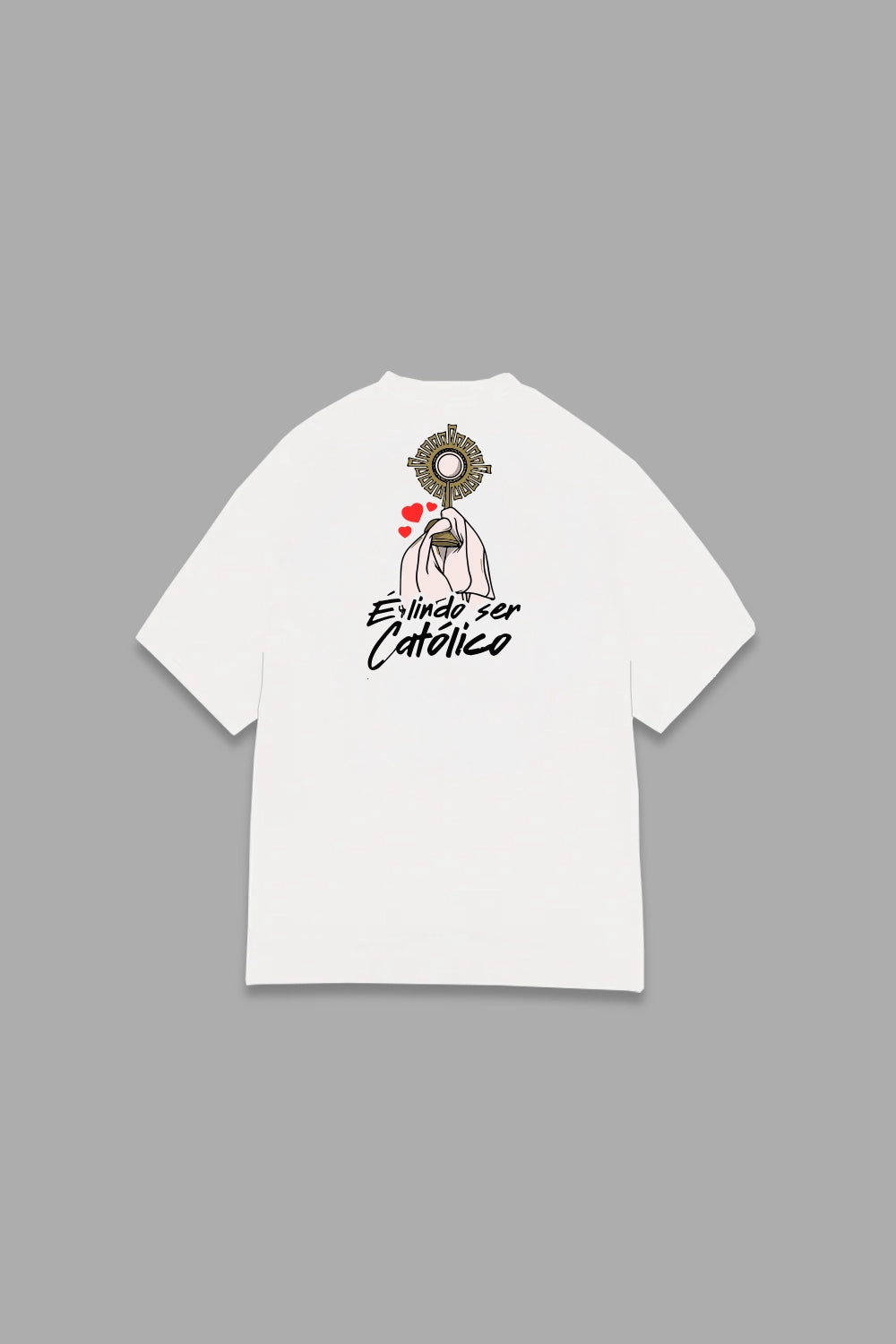 Camisa Infantil É Lindo ser Católico 25.6