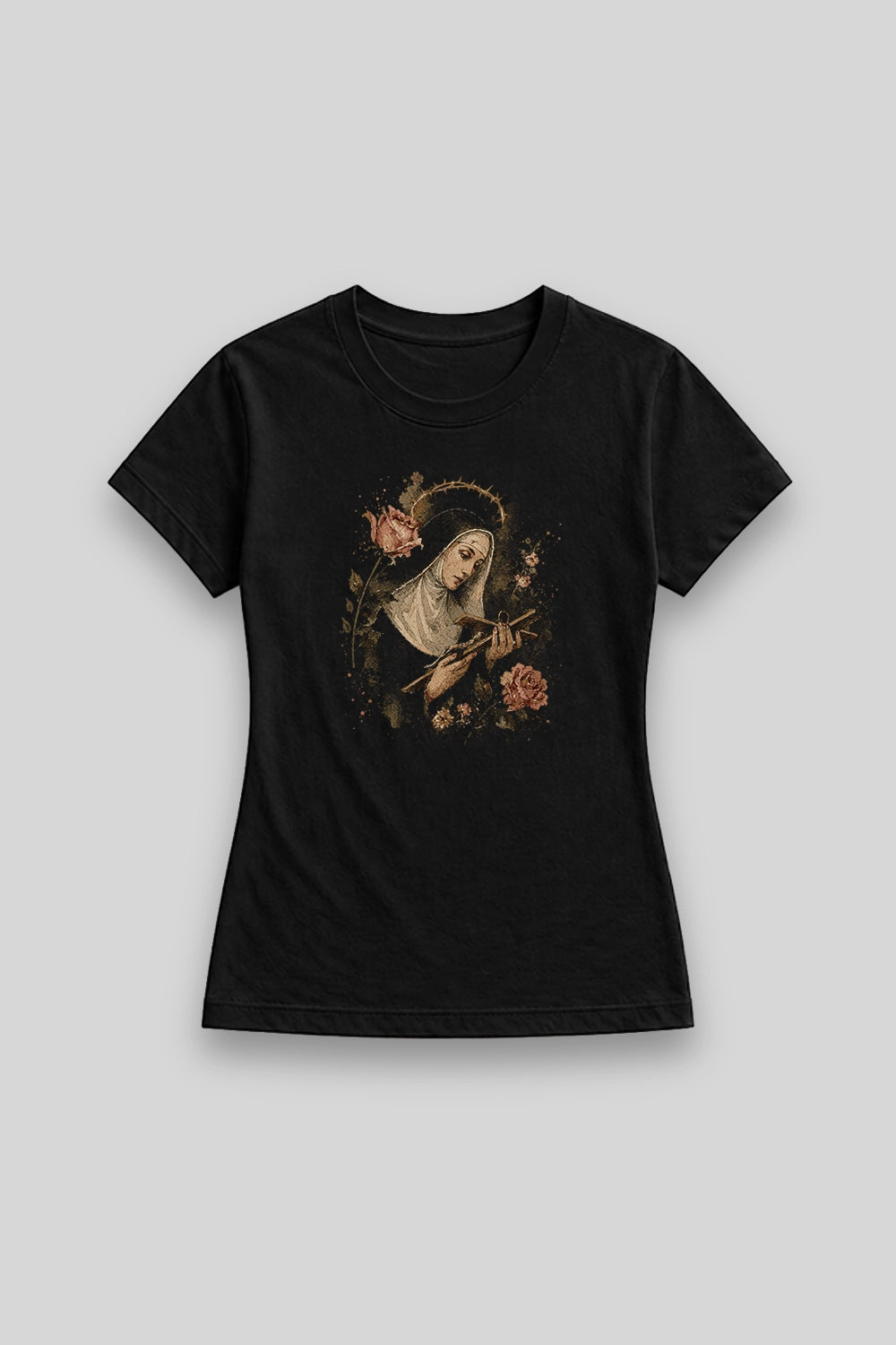 Camisa Babylook Santa Rita de Cássia