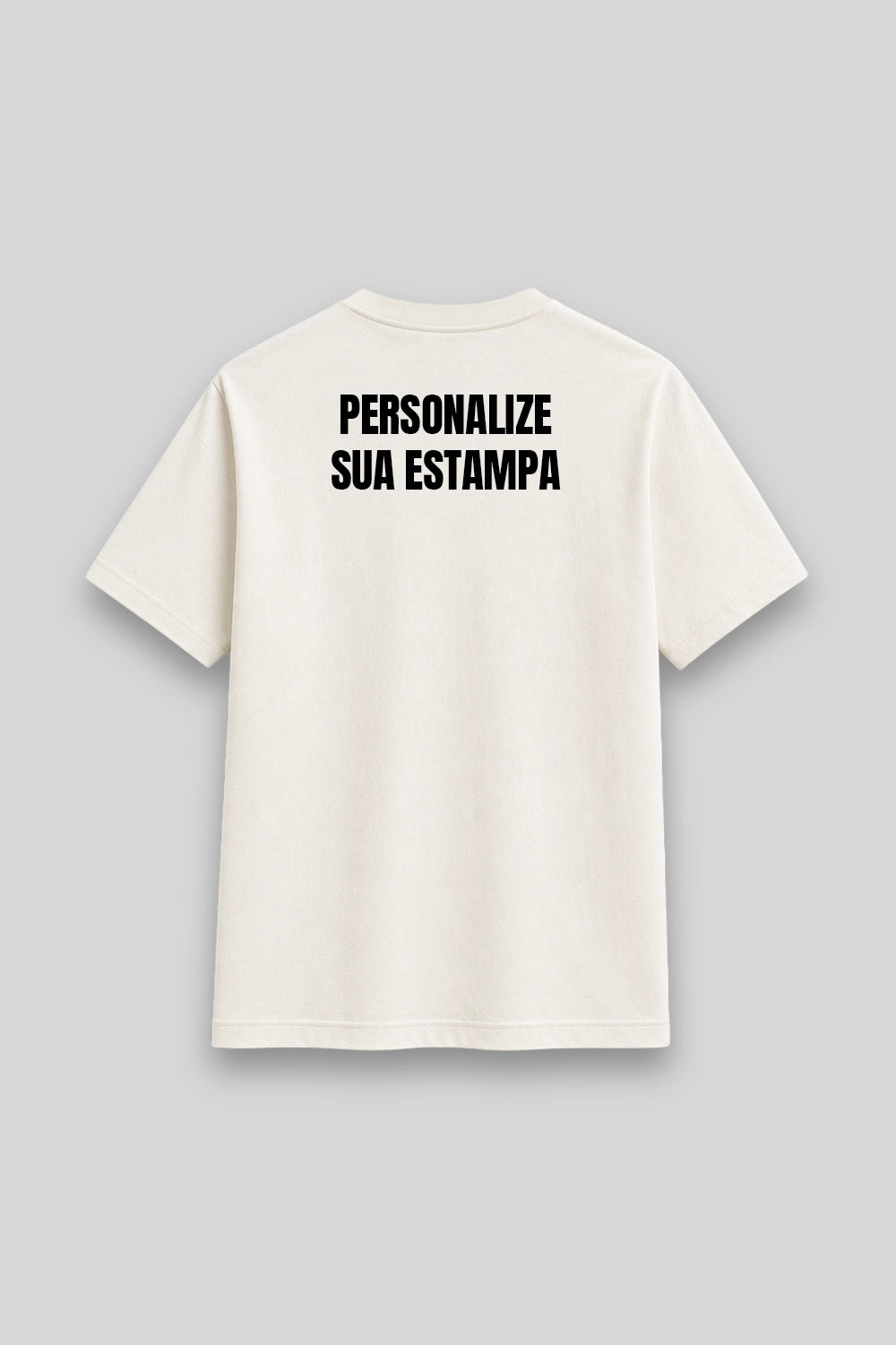 Camisa Básica Personalizada - Monte sua Estampa
