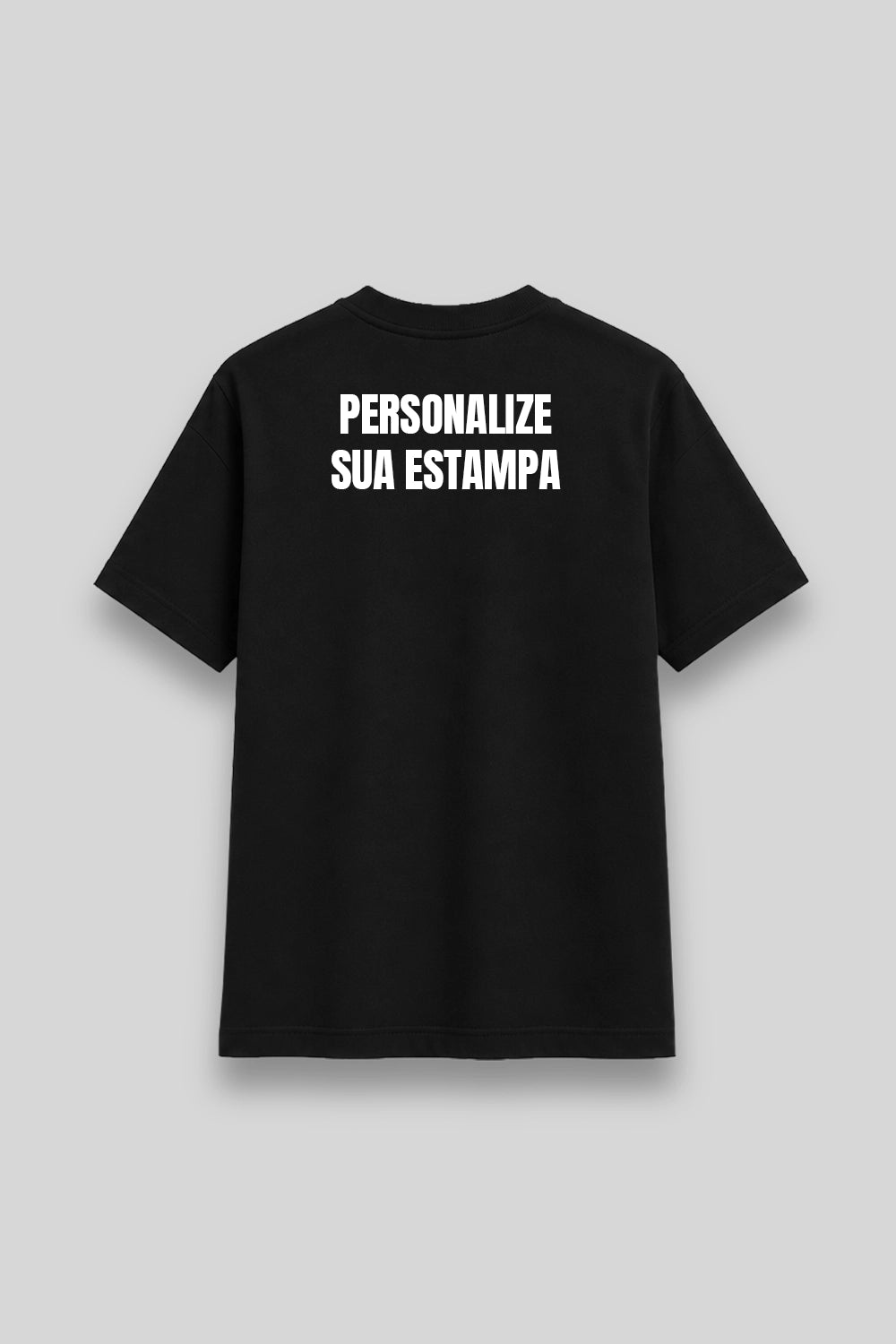 Camisa Básica Personalizada - Monte sua Estampa