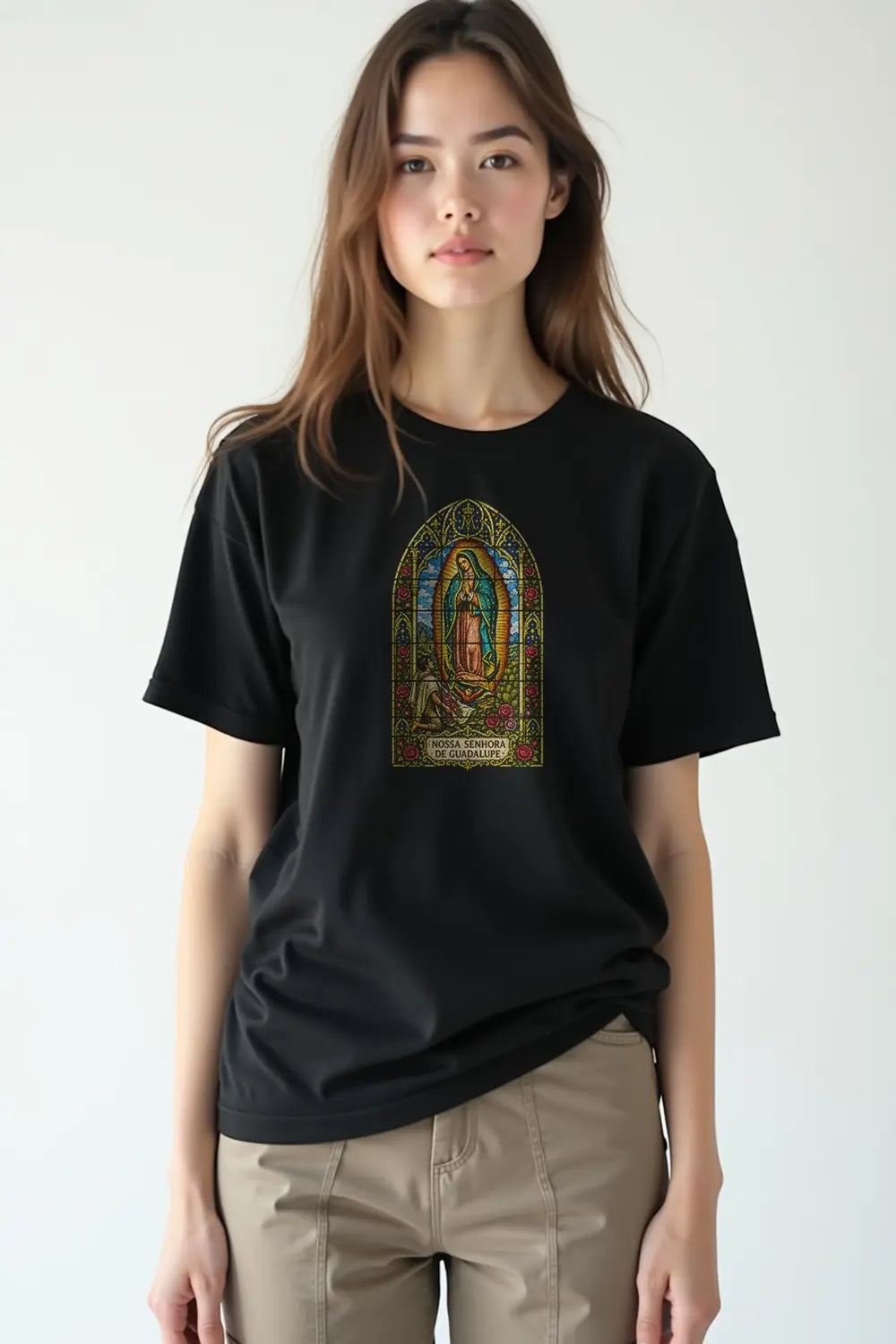 Camisa Básica Guadalupe Vitral