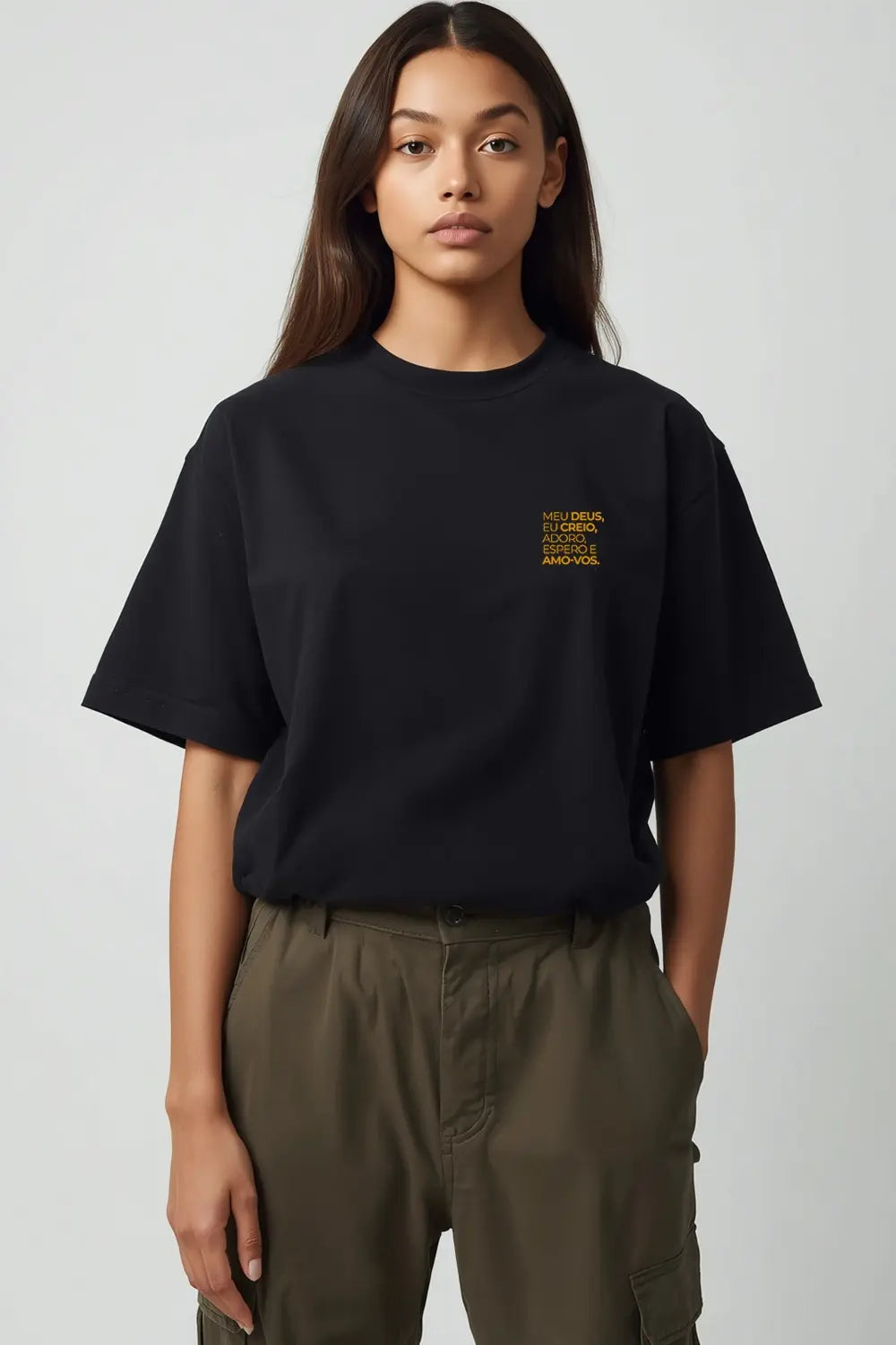 Camisa Oversized Amor Maior