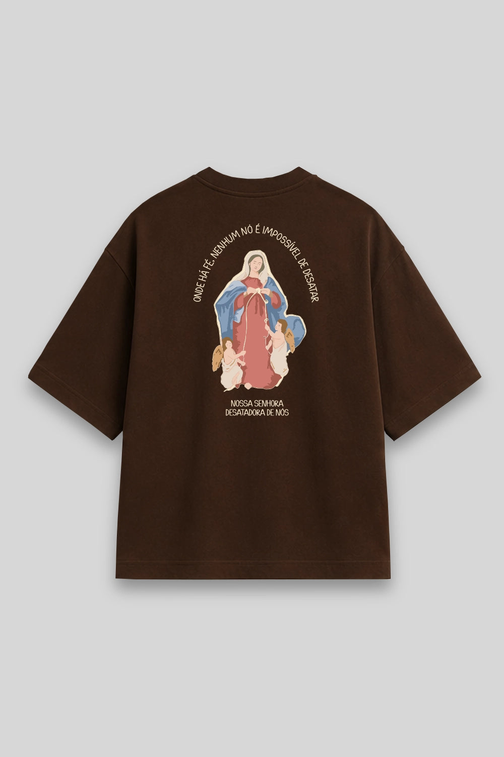 Camisa Oversized Nsa Desatadora de Nós