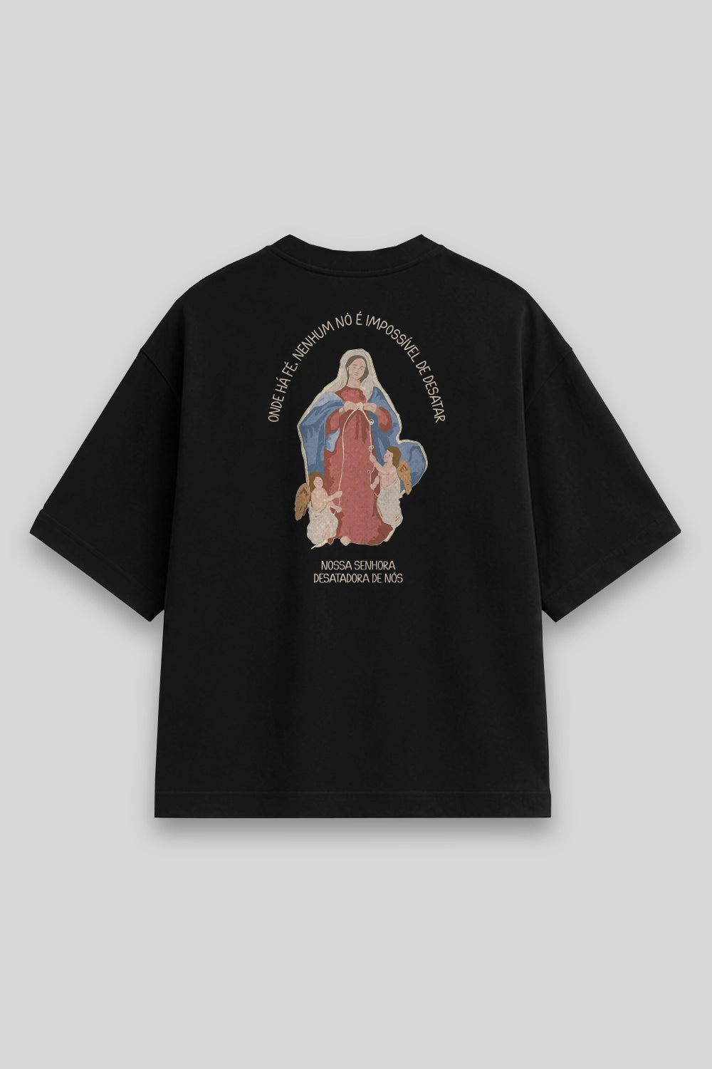 Camisa Oversized Nsa Desatadora de Nós