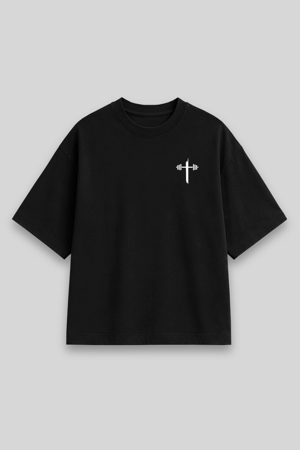 Camisa Oversized Deus é Minha Força
