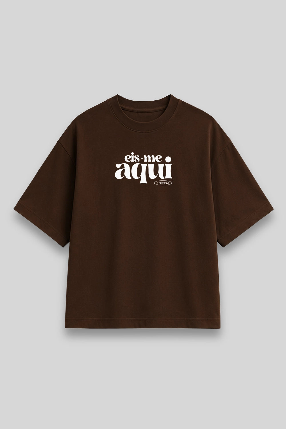 Camisa Oversized Eis-me Aqui