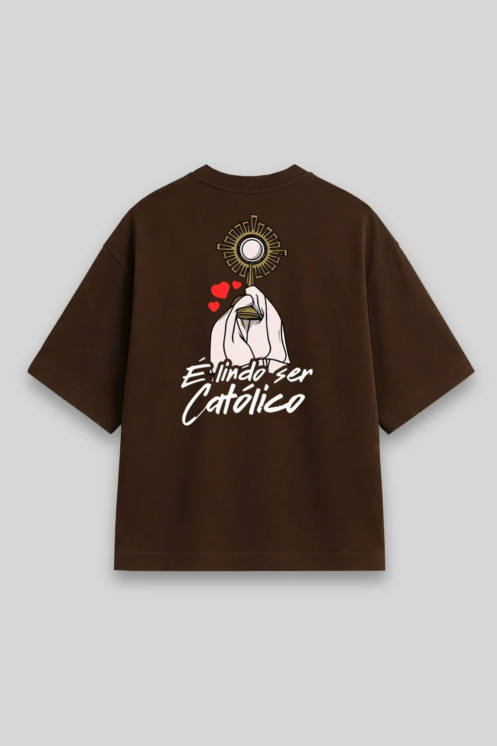 Camisa Oversized É lindo ser Católico