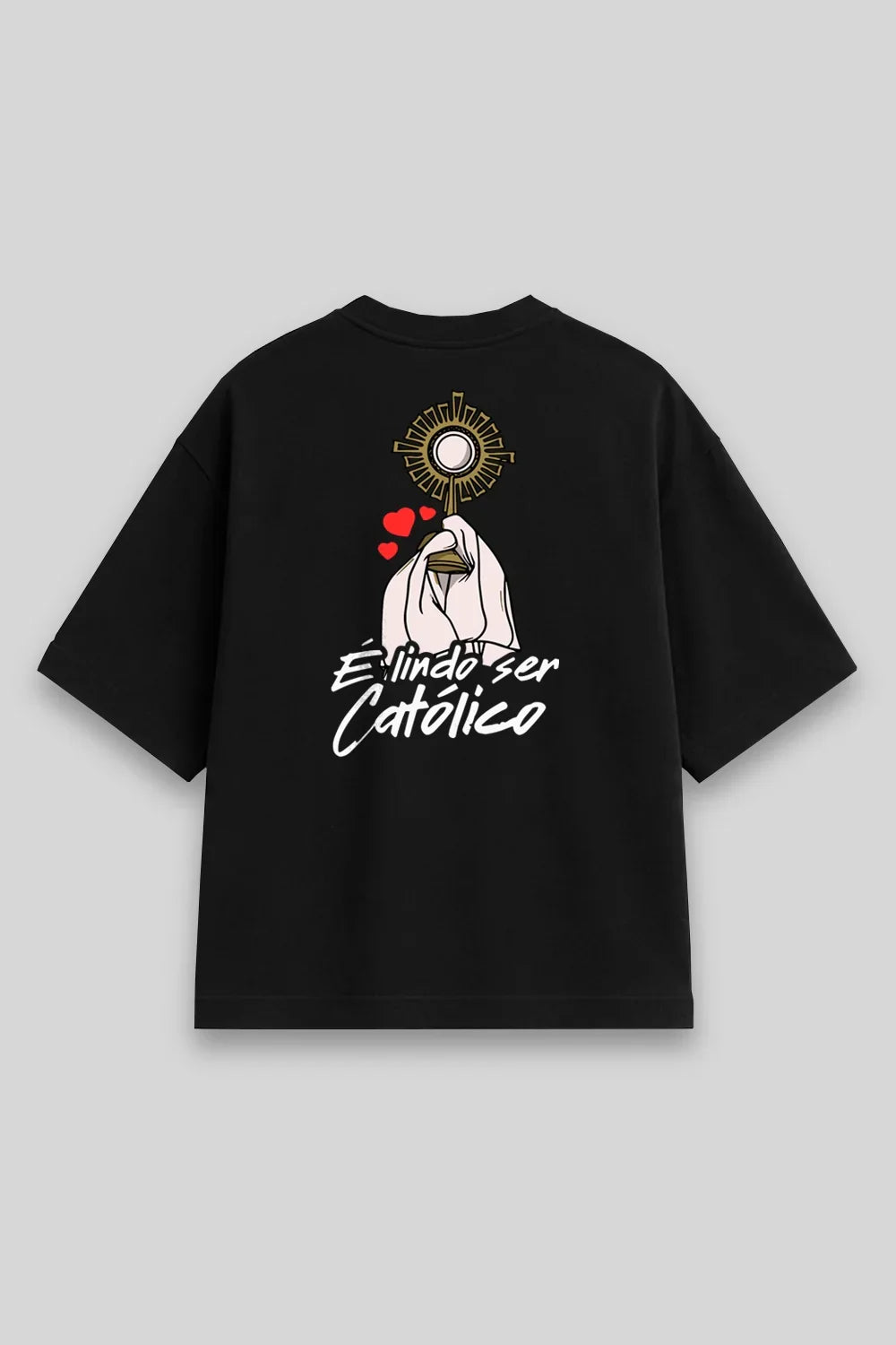 Camisa Oversized É lindo ser Católico