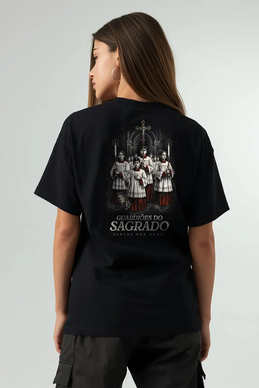 Camisa Oversized Guardiões do Sagrado