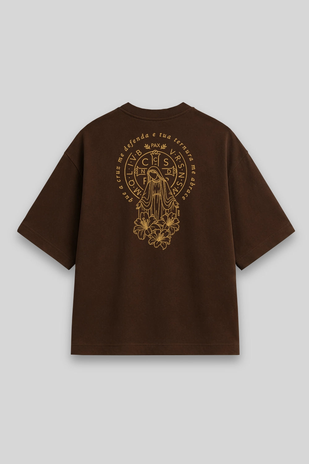 Camisa Oversized Manto e Cruz