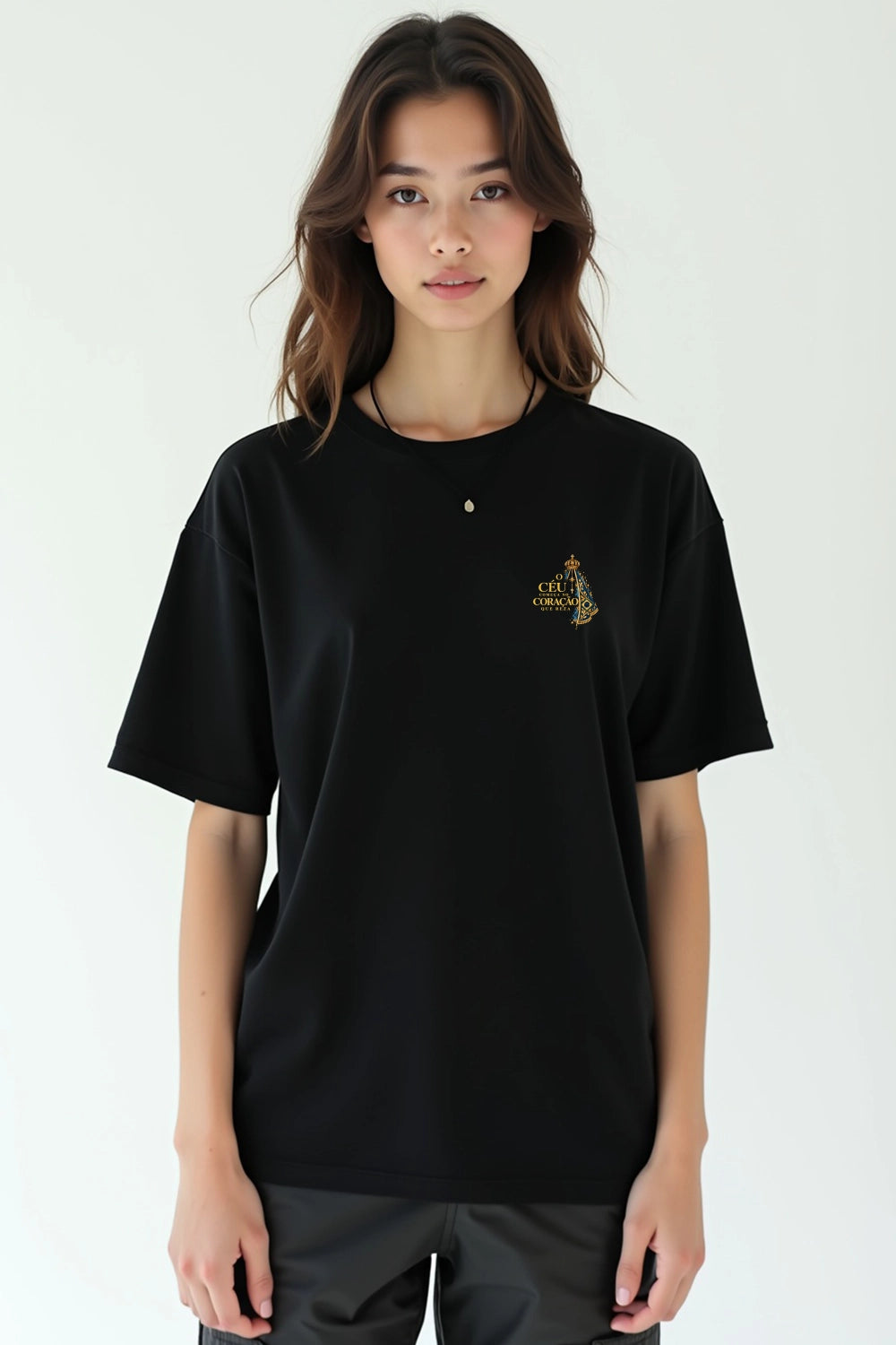 Camisa Oversized Rainha do Brasil