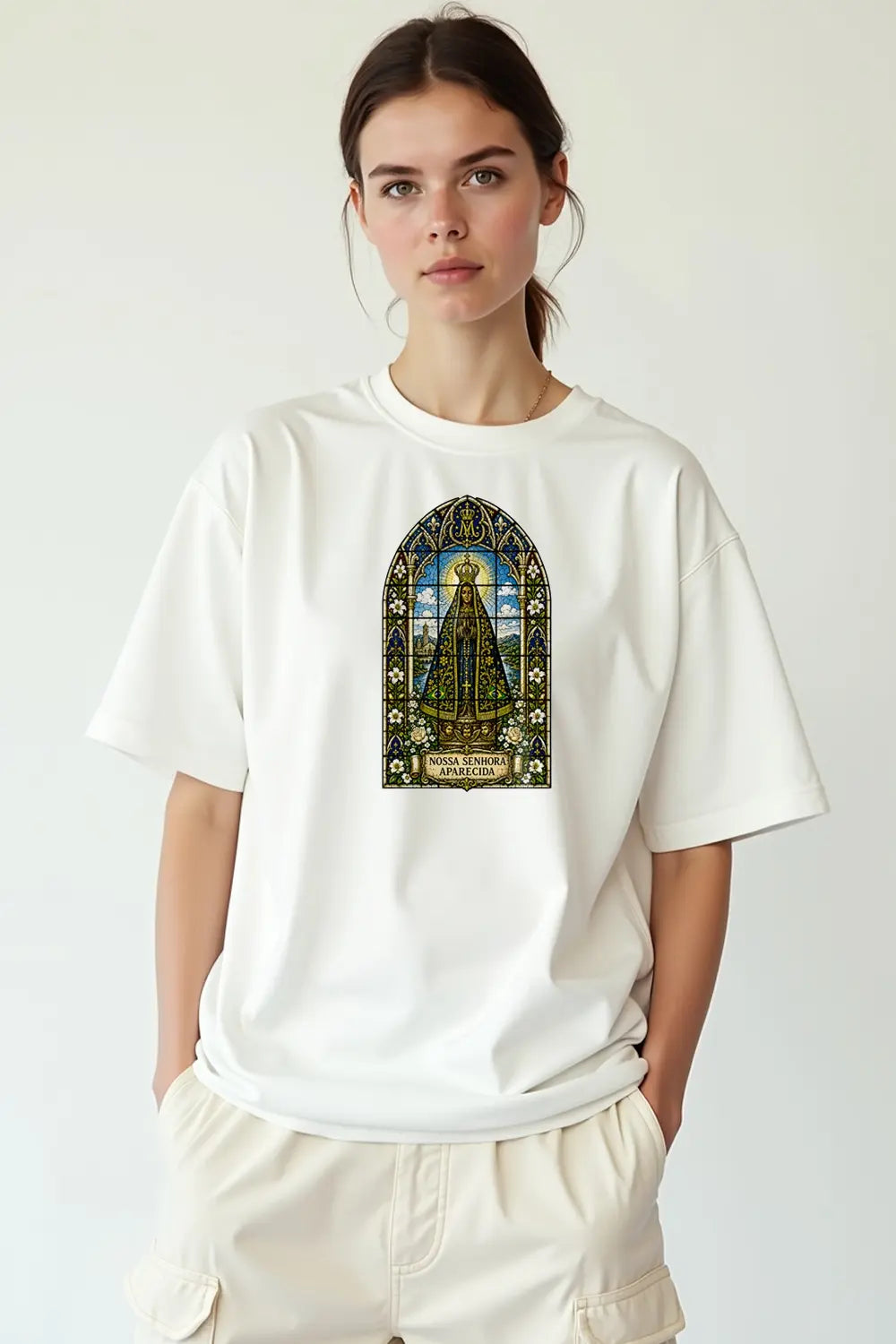 Camisa Oversized Aparecida Vitral