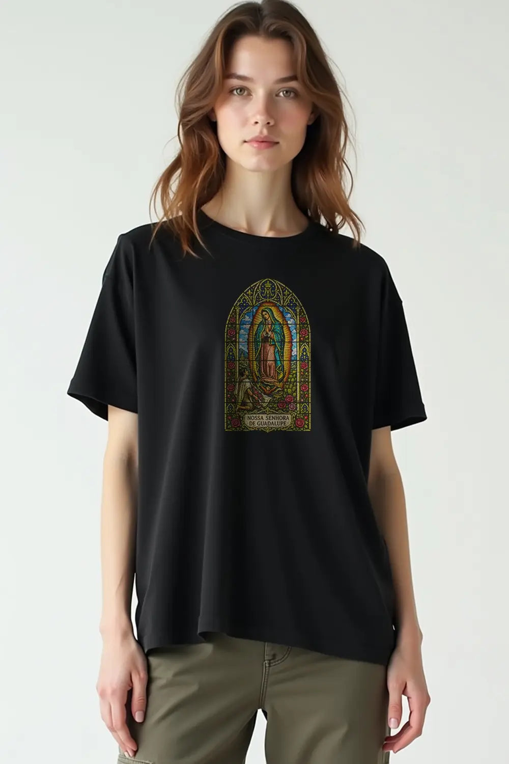 Camisa Oversized Guadalupe Vitral