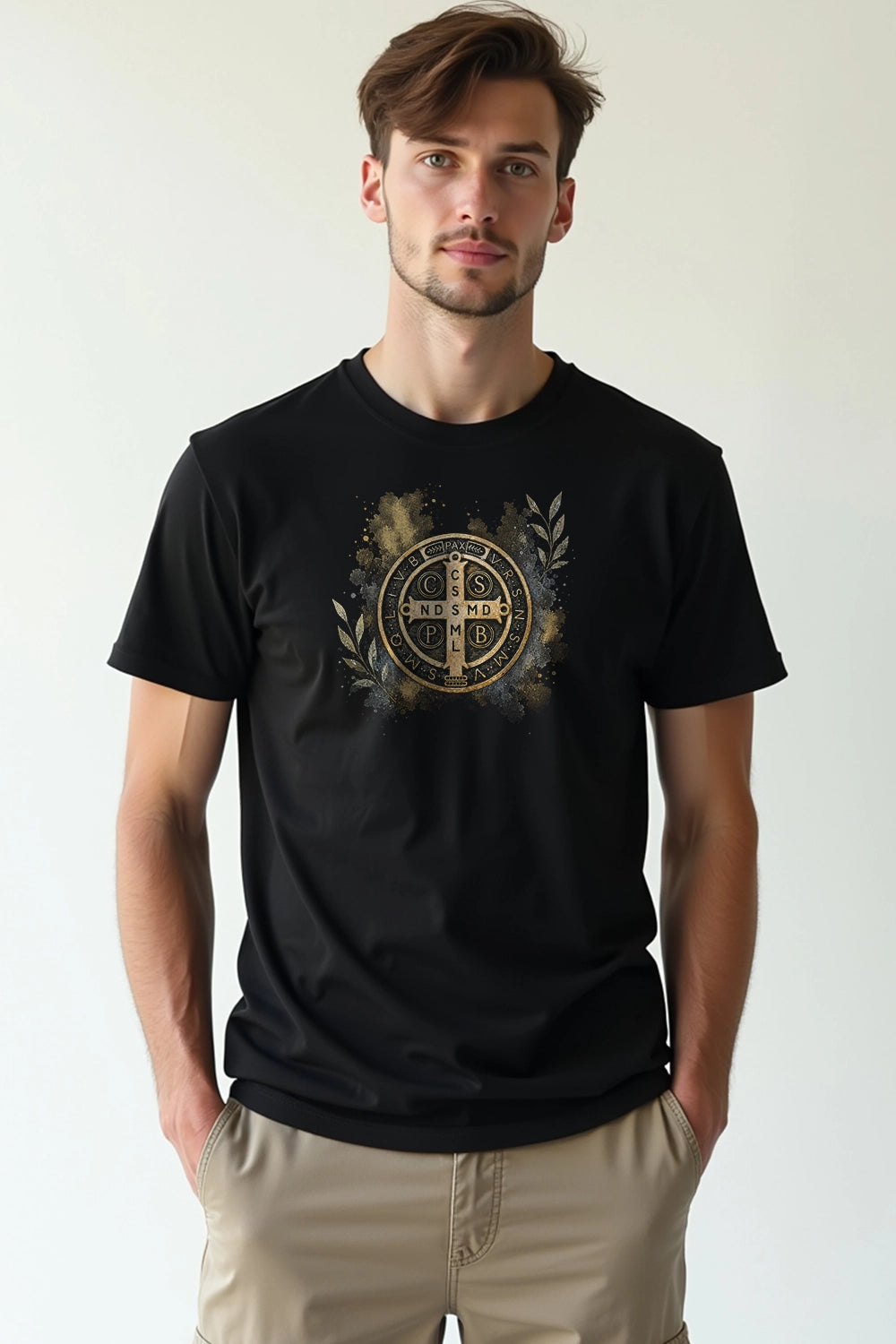 Camisa Básica Medalha São Bento