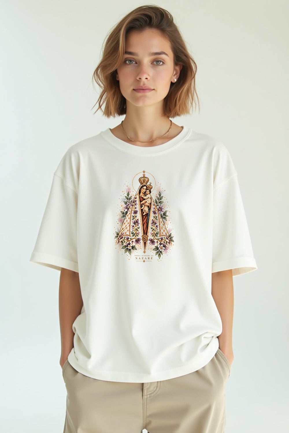 Camisa Oversized Nossa Senhora de Nazaré