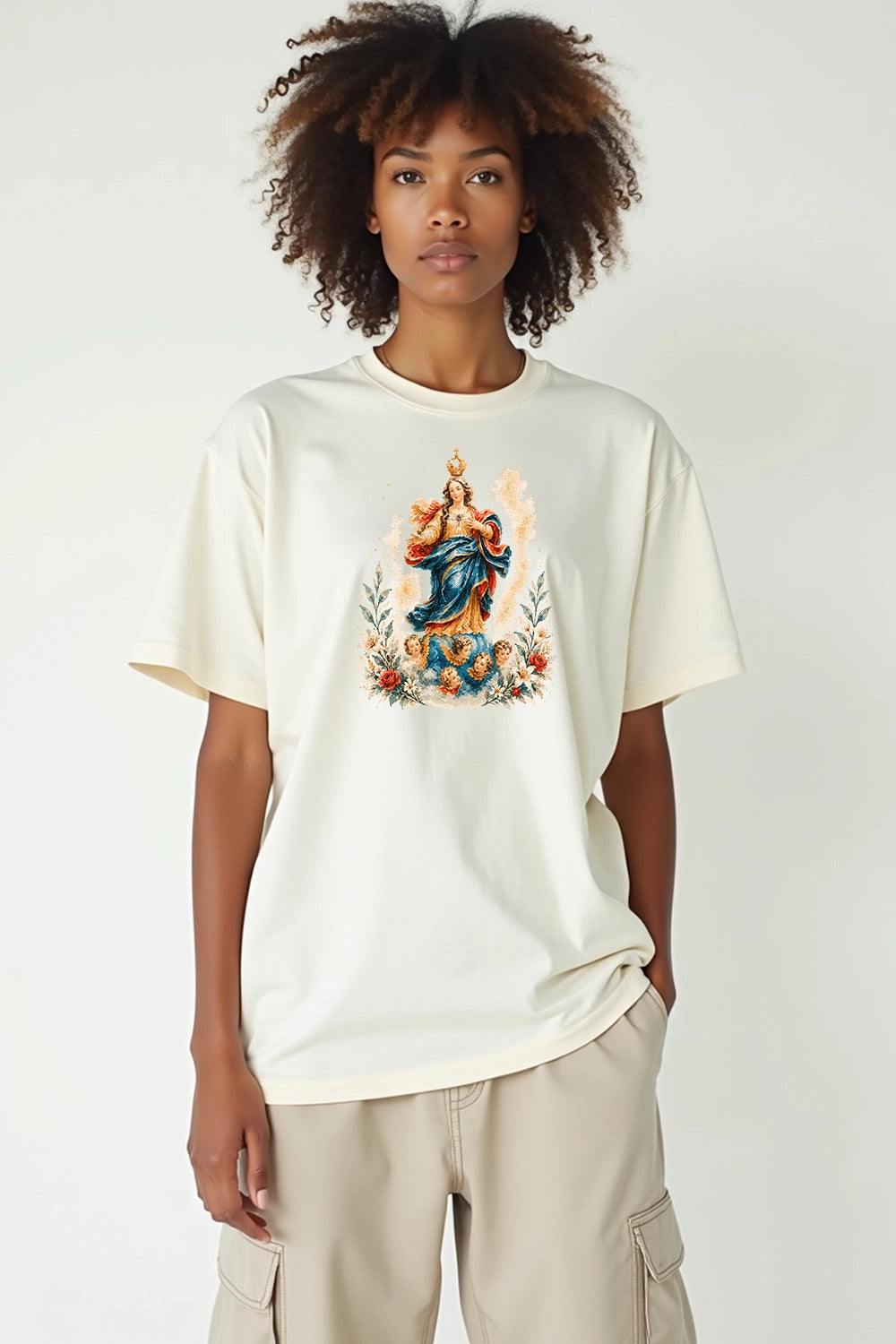 Camisa Oversized Rainha dos Anjos