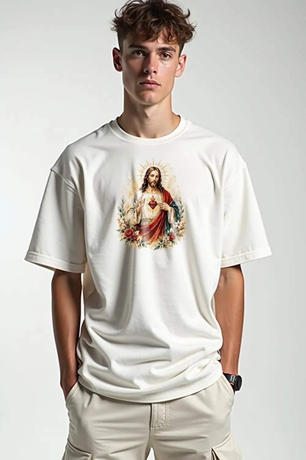 Camisa Oversized Sagrado Coração 2