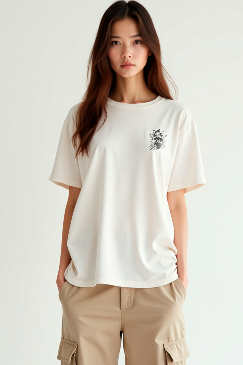 Camisa Oversized É lindo ser Católico