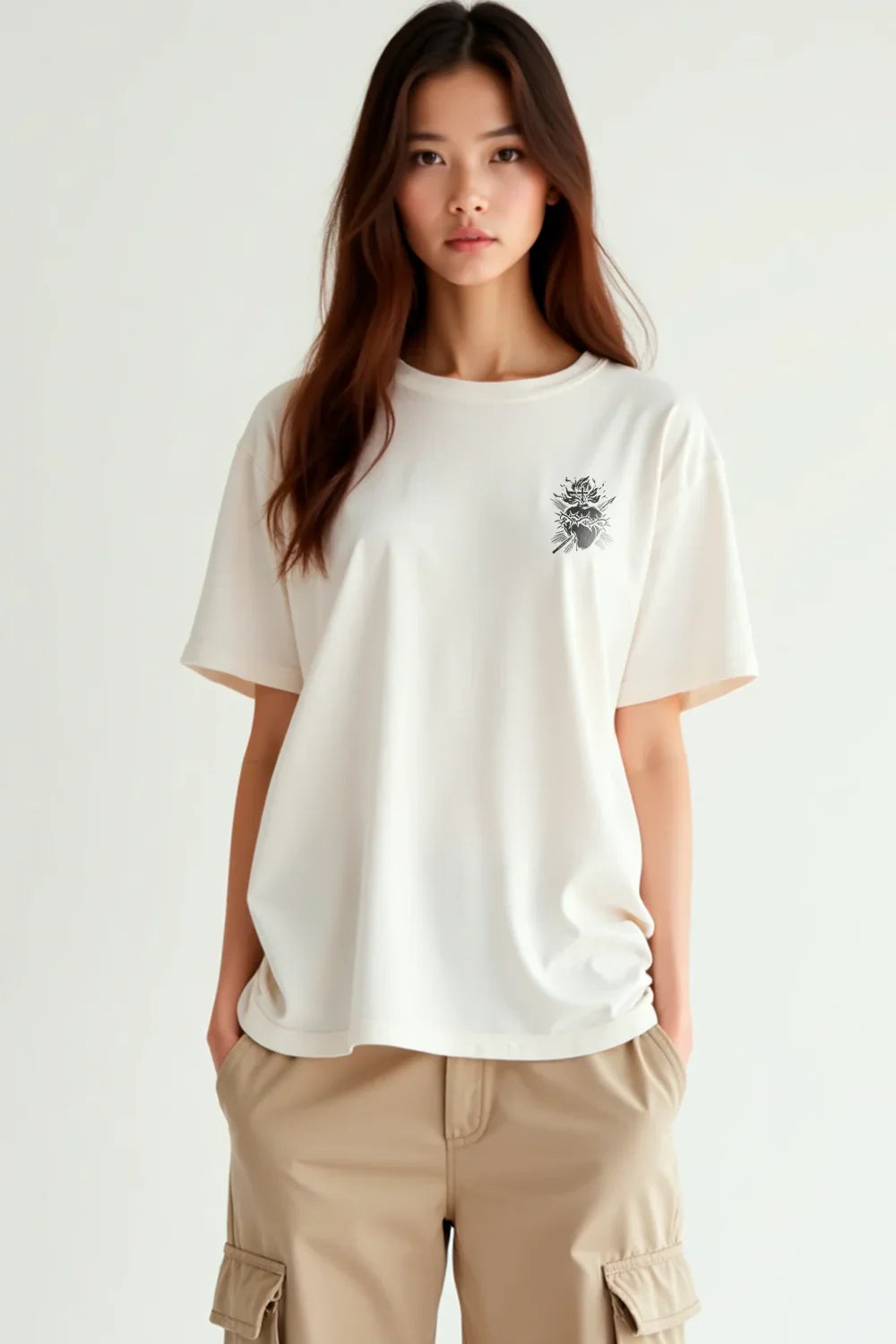 Camisa Oversized É lindo ser Católico