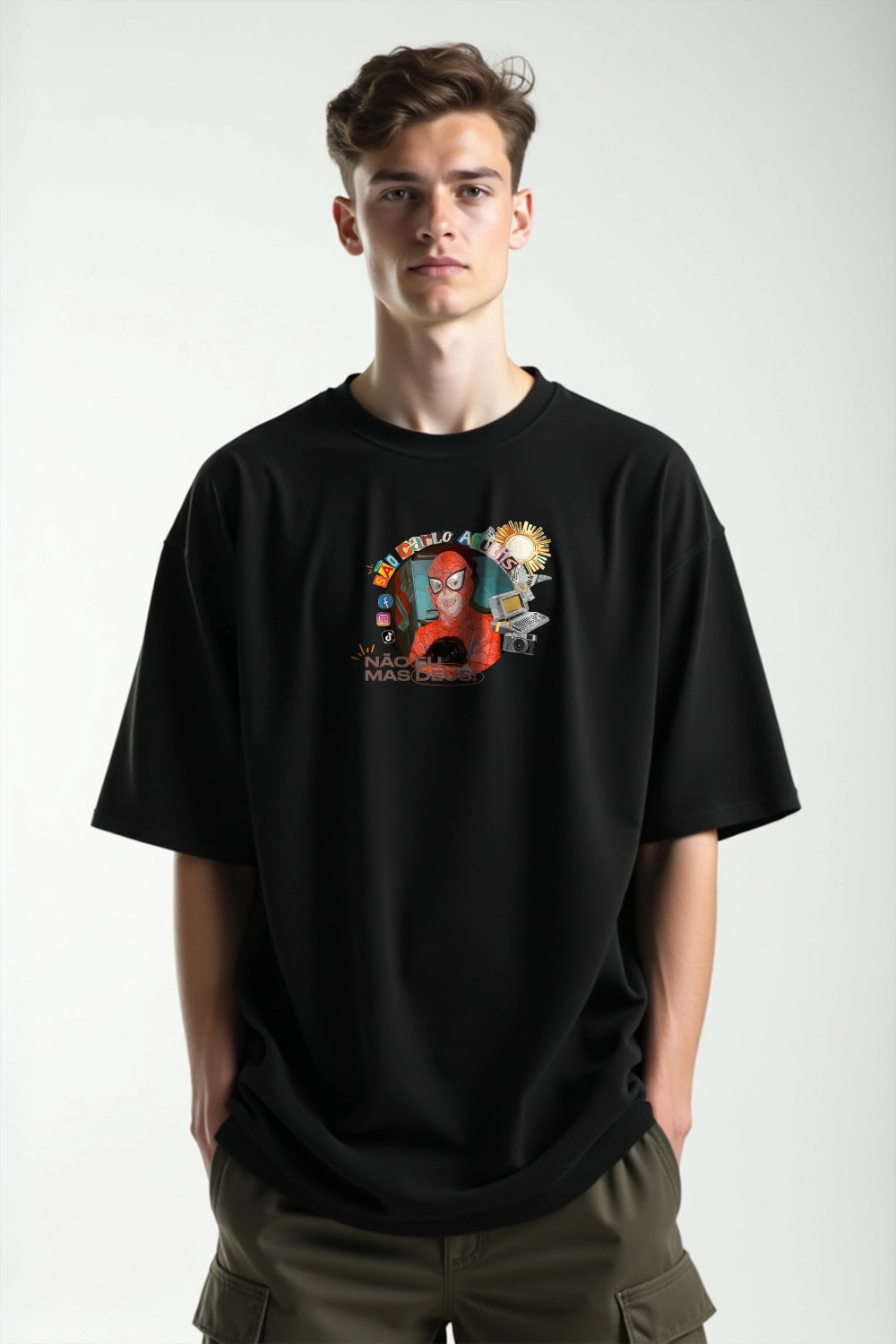 Camisa Oversized São Carlo Acutis