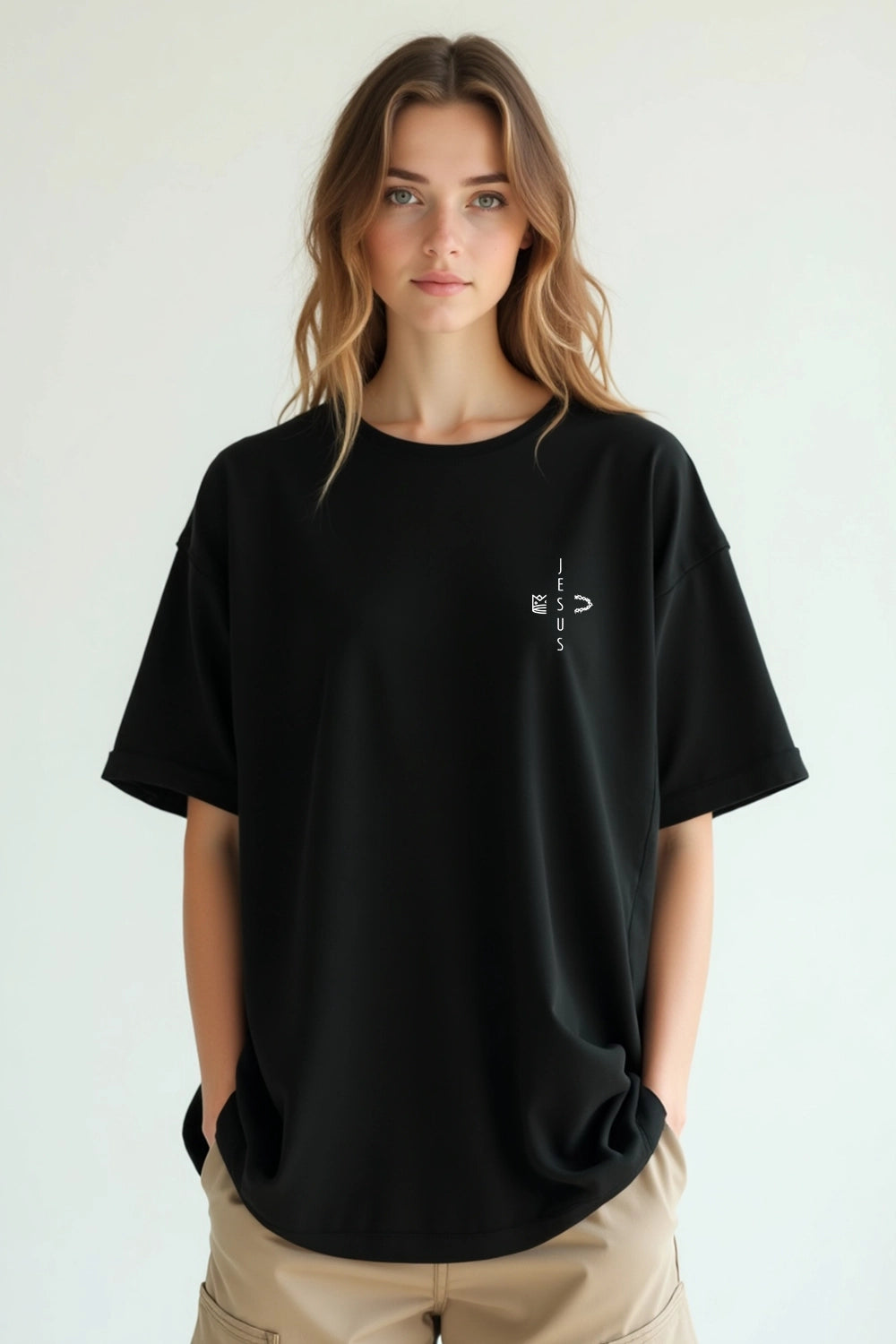 Camisa Oversized Da Cruz à Coroa 25.6