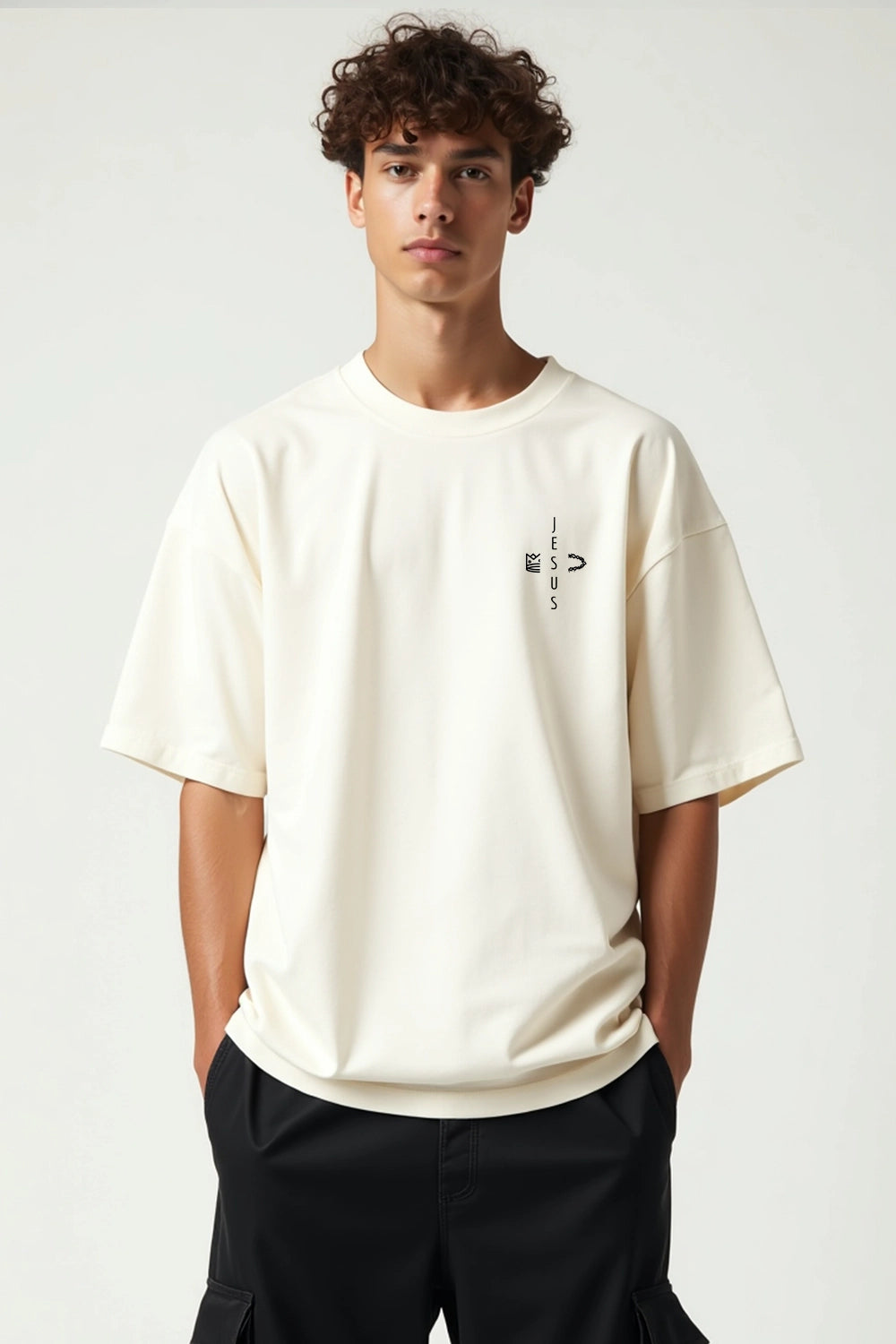 Camisa Oversized Da Cruz à Coroa 25.6