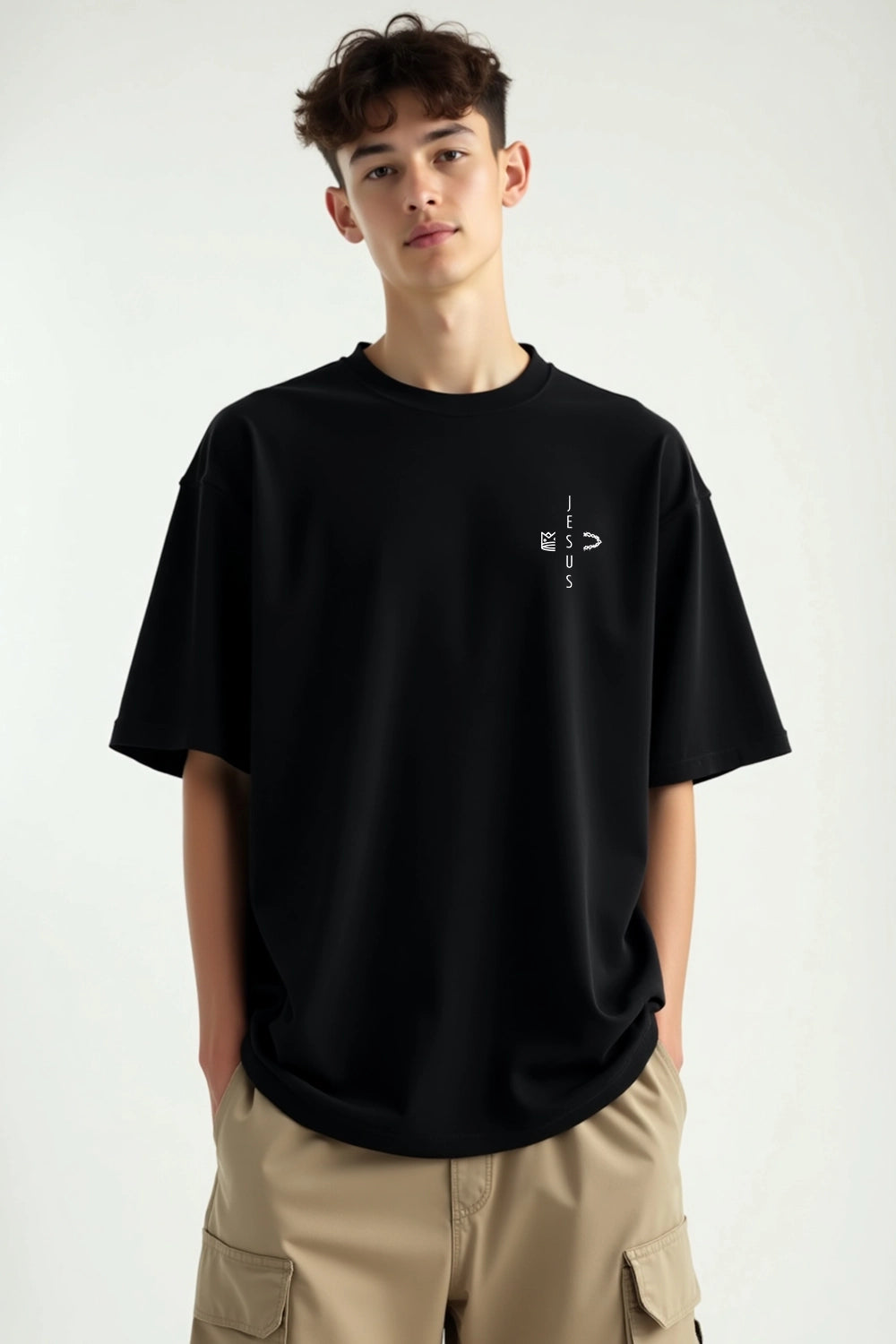 Camisa Oversized Da Cruz à Coroa 25.6