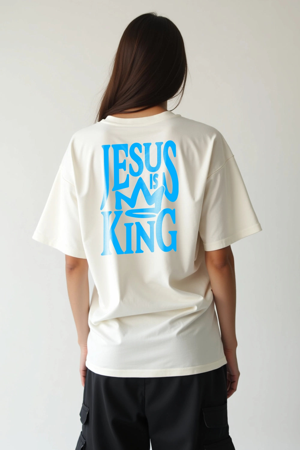 Camisa Oversized Jesus is King